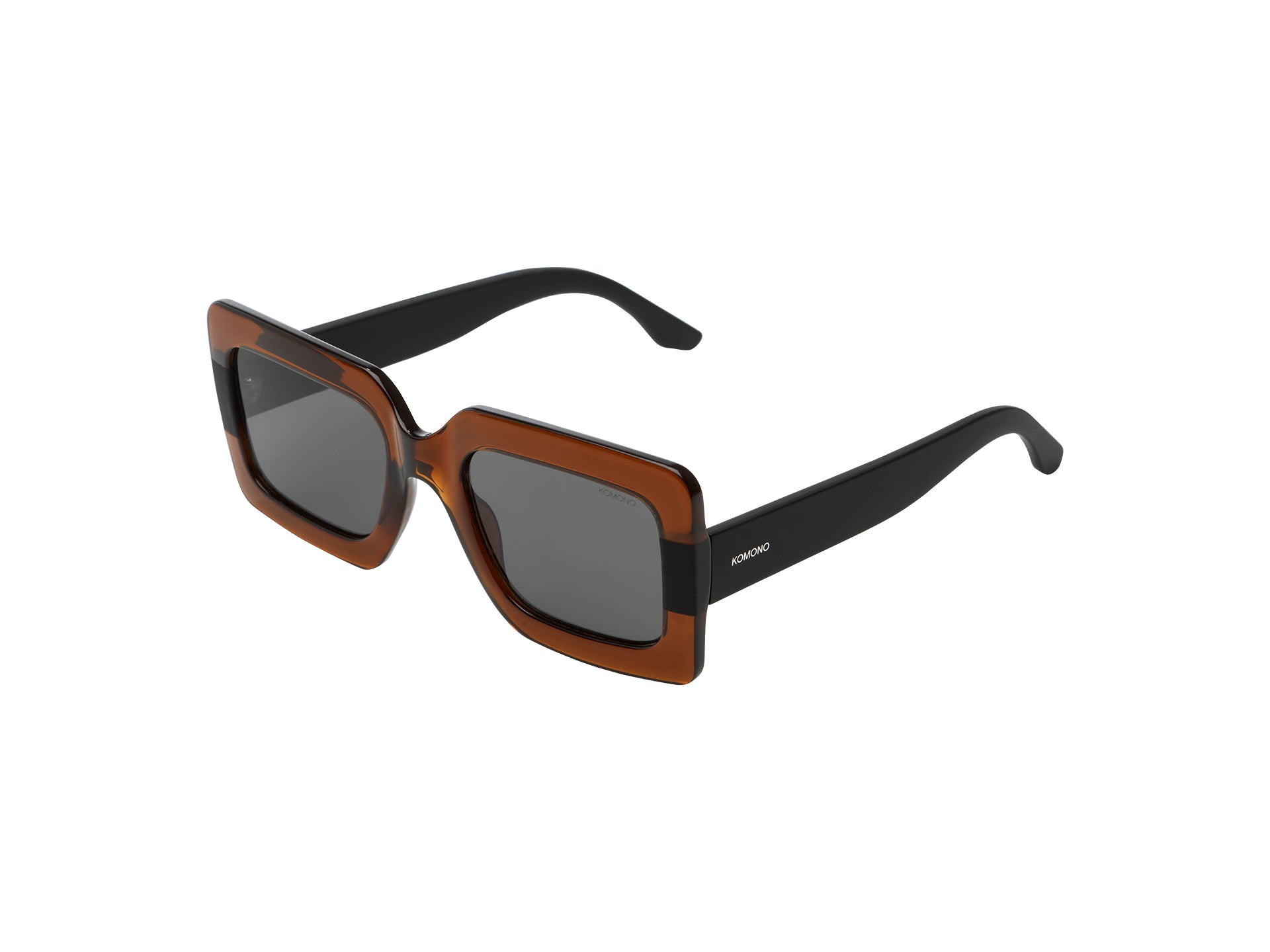 komono-lana-bronze-carbon-lunettes-de-soleil-rectangle-oversize image 3