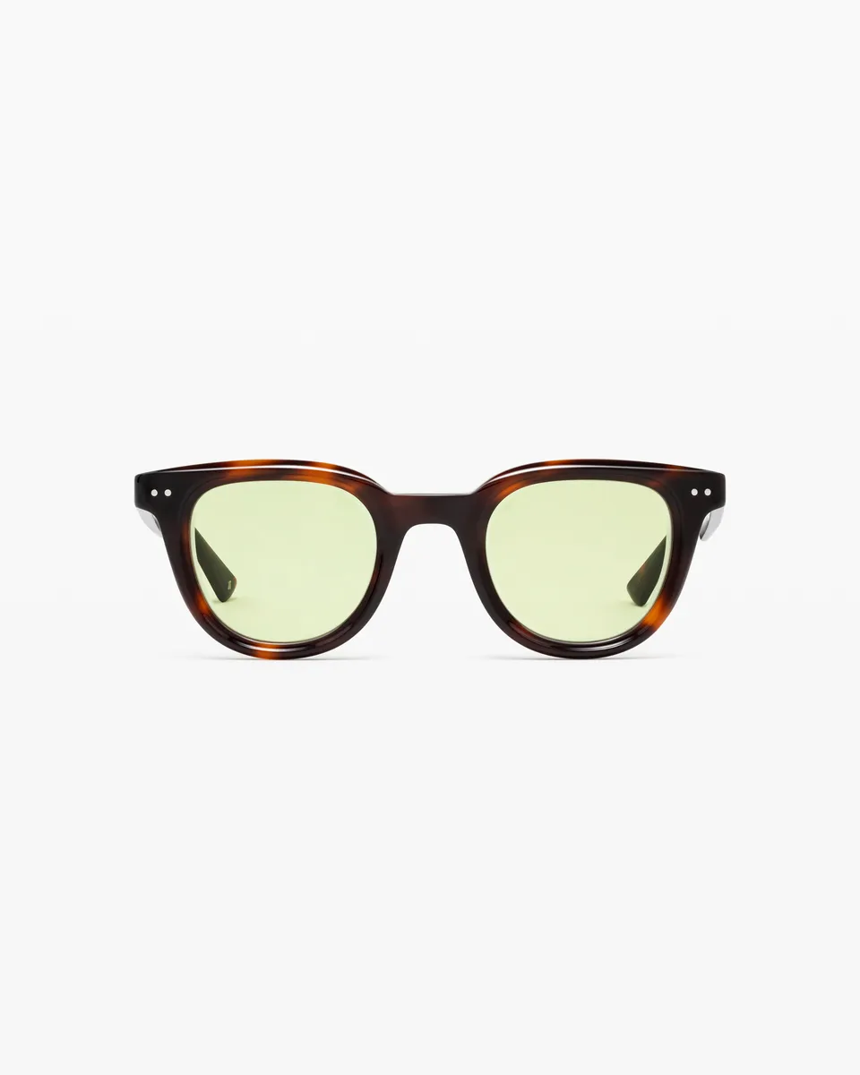 jimmy-fairly-la-almond-lunettes-de-soleil-carr-es-en-ac-tate-caille-fonc-e-avec- image 1