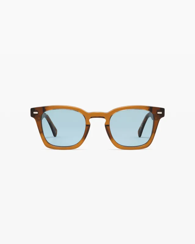 jimmy-fairly-la-bari-jf-colors-lunettes-de-soleil-rectangulaire-marron-homme image 1
