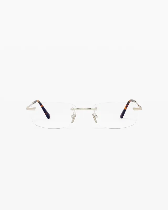 jimmy-fairly-la-tina-lunettes-de-vue-ovales-acier-inoxydable-argent-es-femme image 1