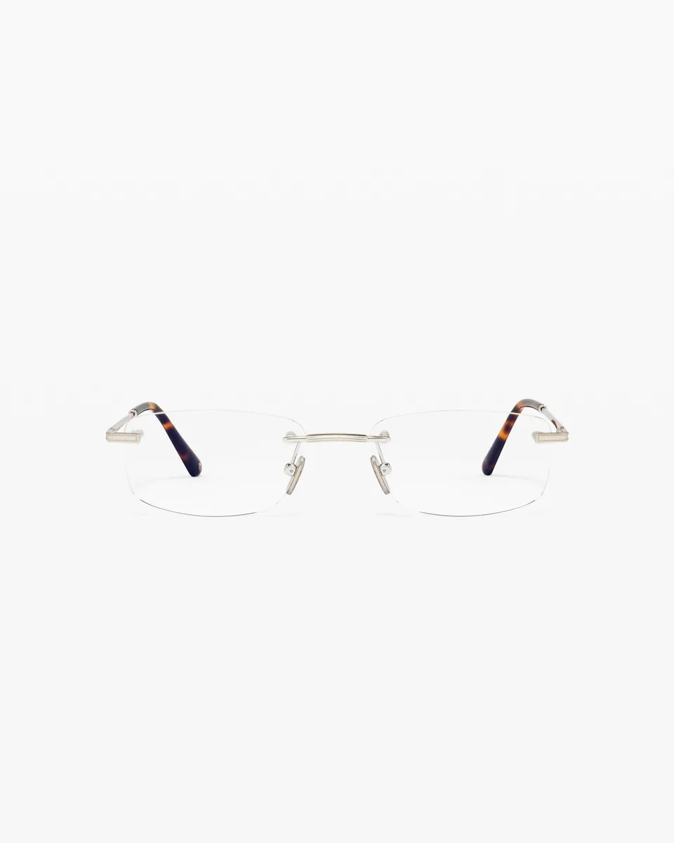 jimmy-fairly-la-tina-lunettes-de-vue-ovales-acier-inoxydable-argent-es-femme image 1