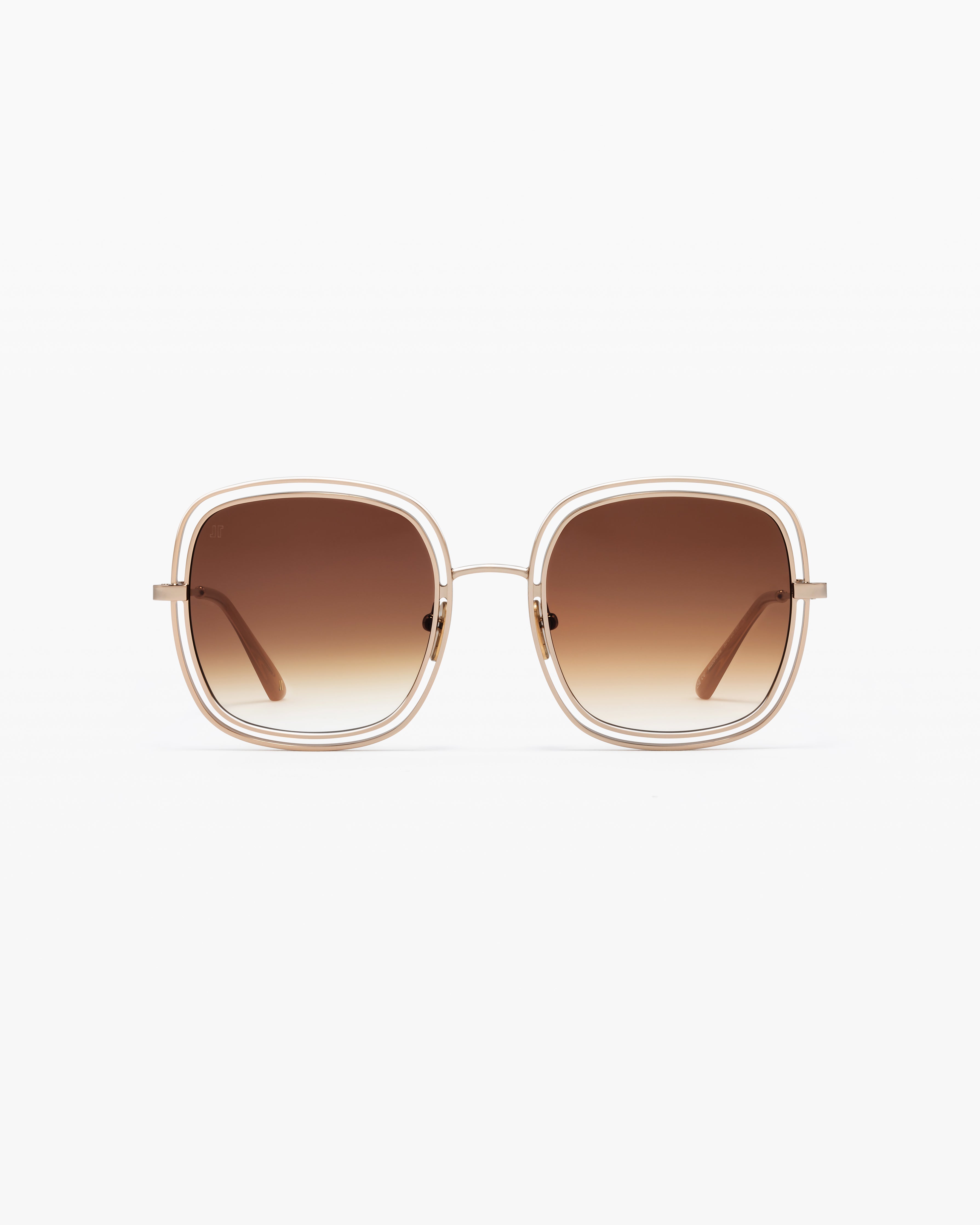 jimmy-fairly-la-ema-lunettes-de-soleil-carr-es-oversize-en-acier-inoxydable-dor--2 image 1