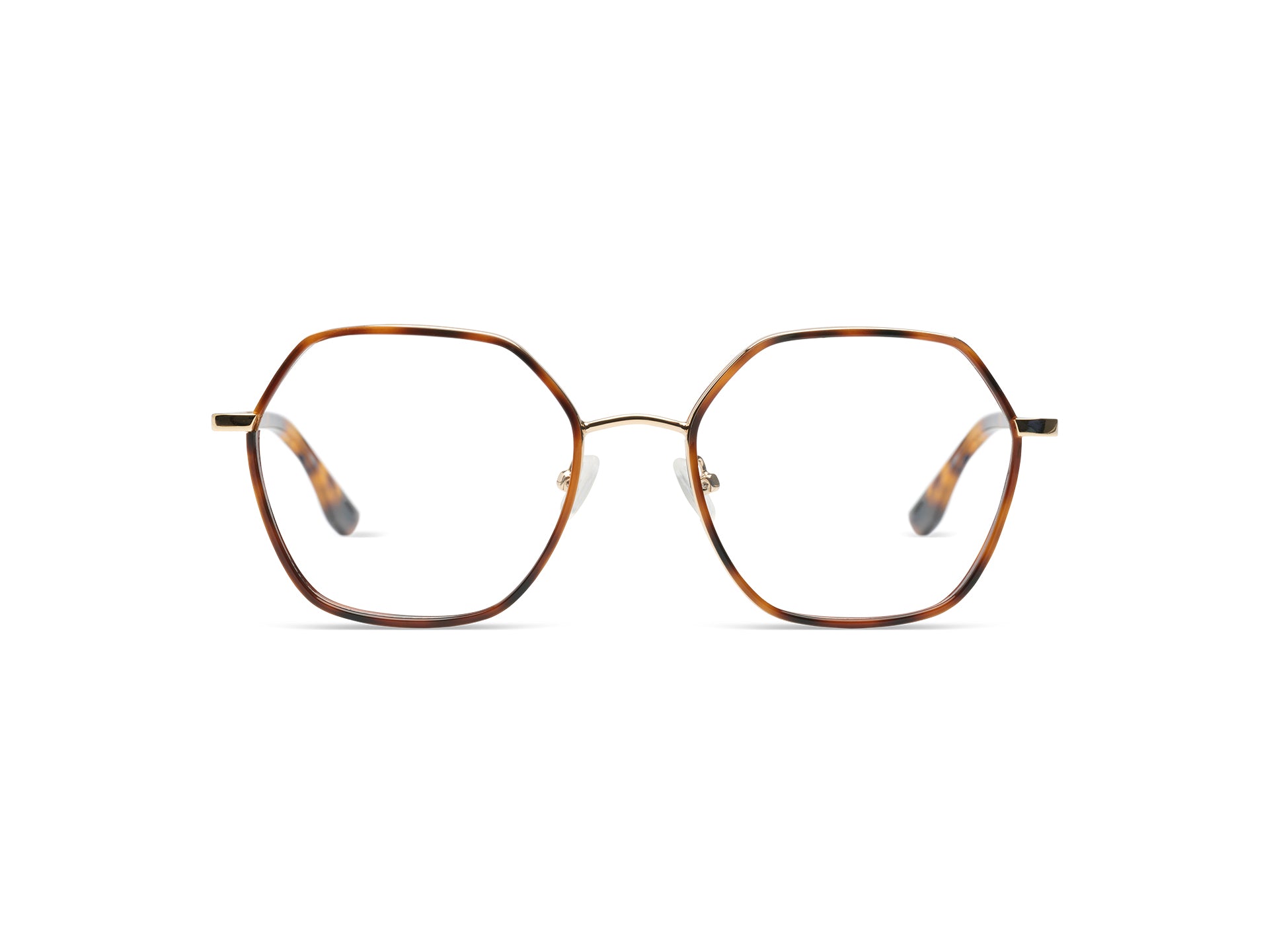 komono-nora-havana-white-gold-lunettes-de-vue image 1