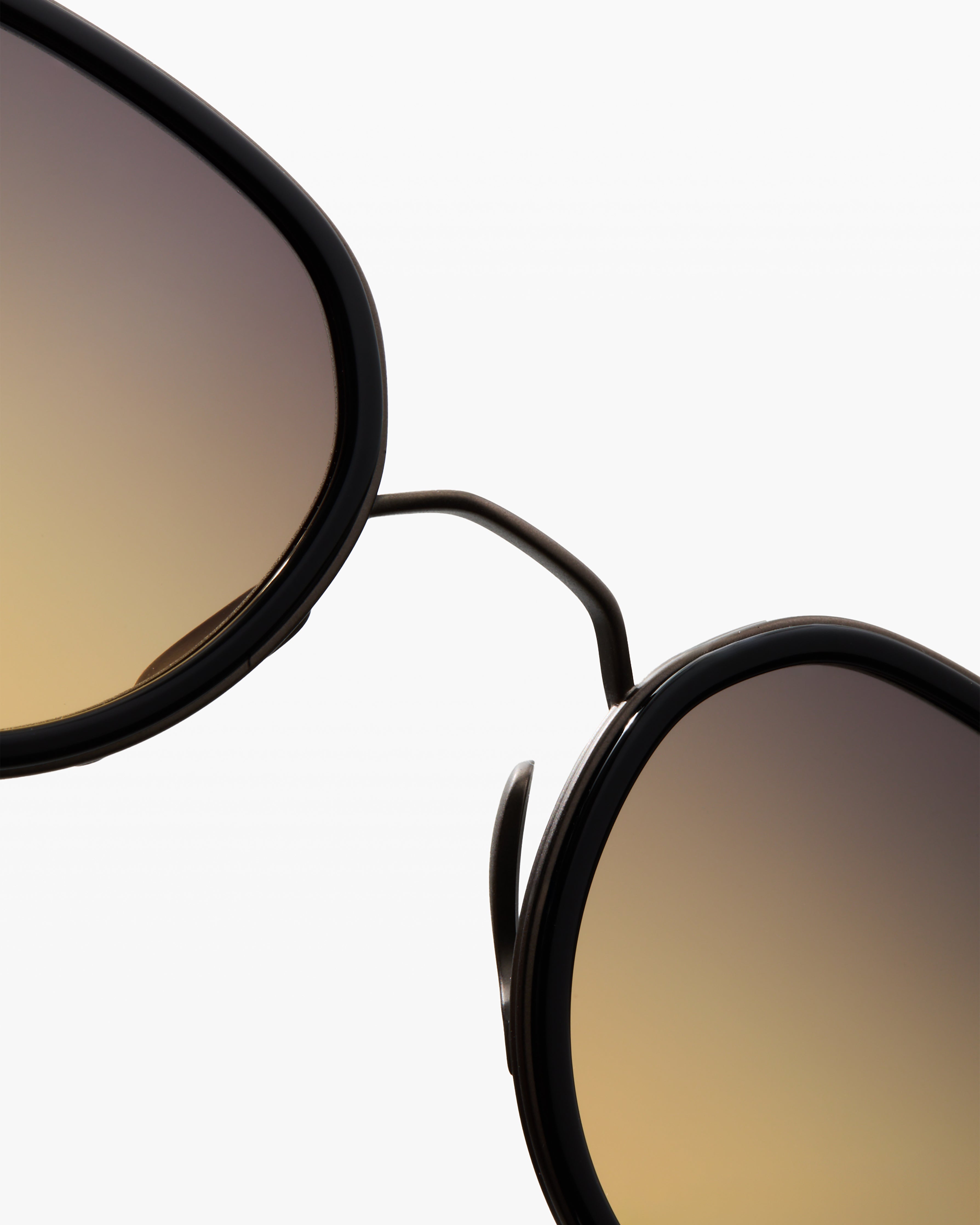 jimmy-fairly-la-spiaggia-lunettes-de-soleil-rondes-noires-titane-homme-taille-m image 5