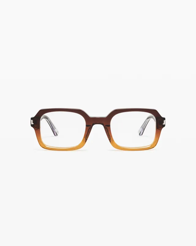 jimmy-fairly-la-coney-lunettes-de-vue-carr-es-en-ac-tate-marron-charni-re-5-poin image 1