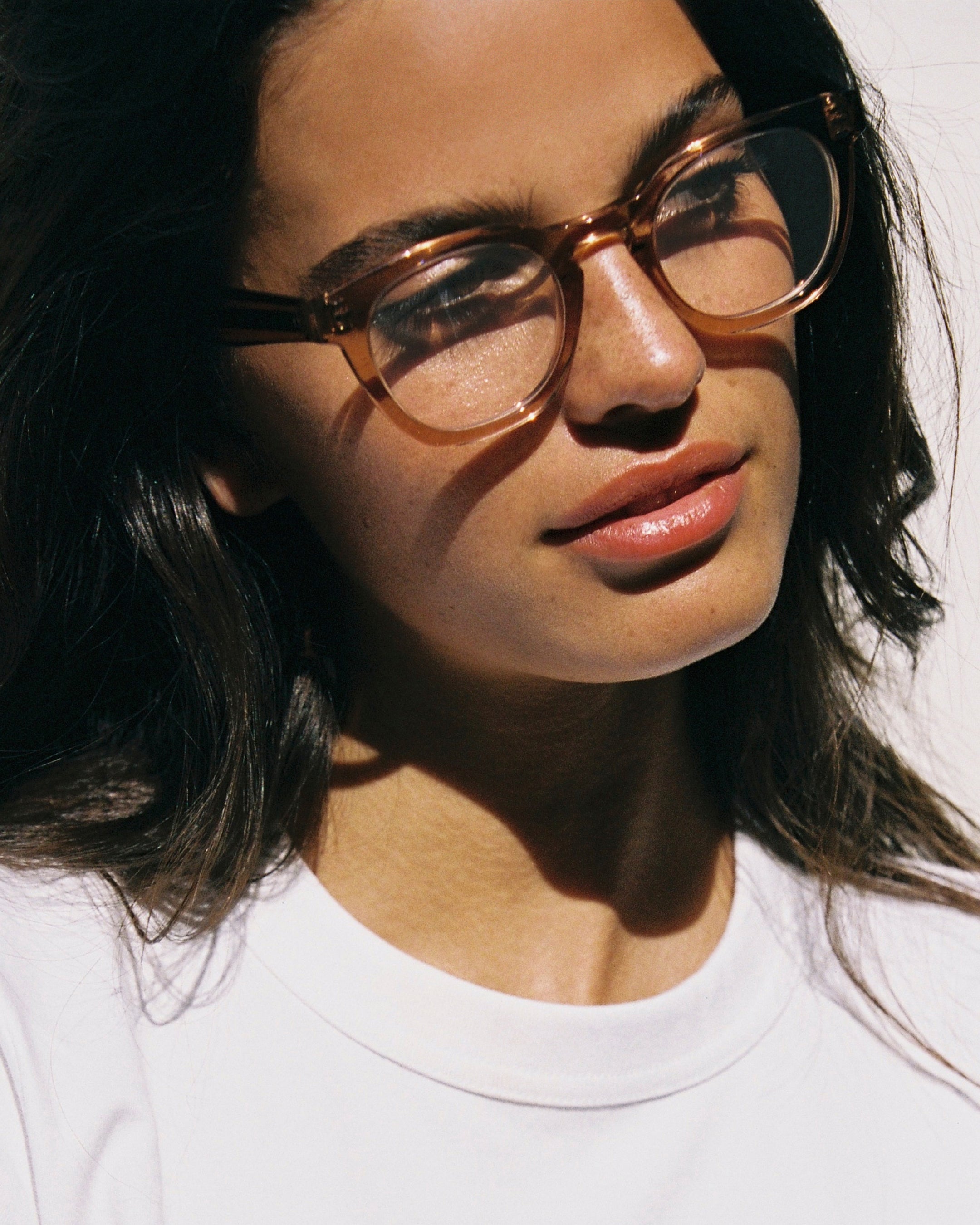 jimmy-fairly-la-mina-lunettes-de-vue-carr-es-en-ac-tate-rose-pour-femme image 2