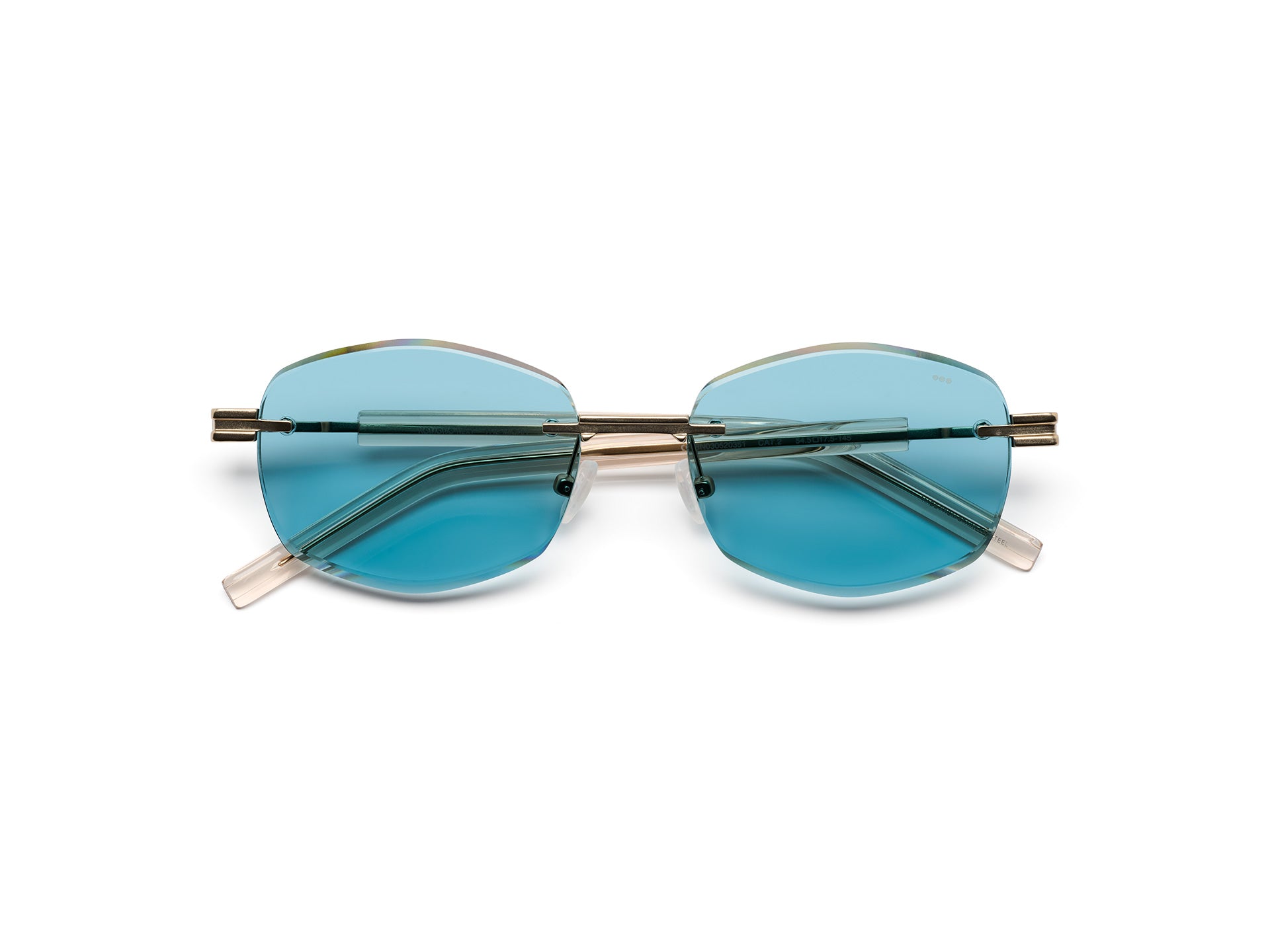komono-micah-white-gold-matte-teal-lunettes-de-soleil image 3