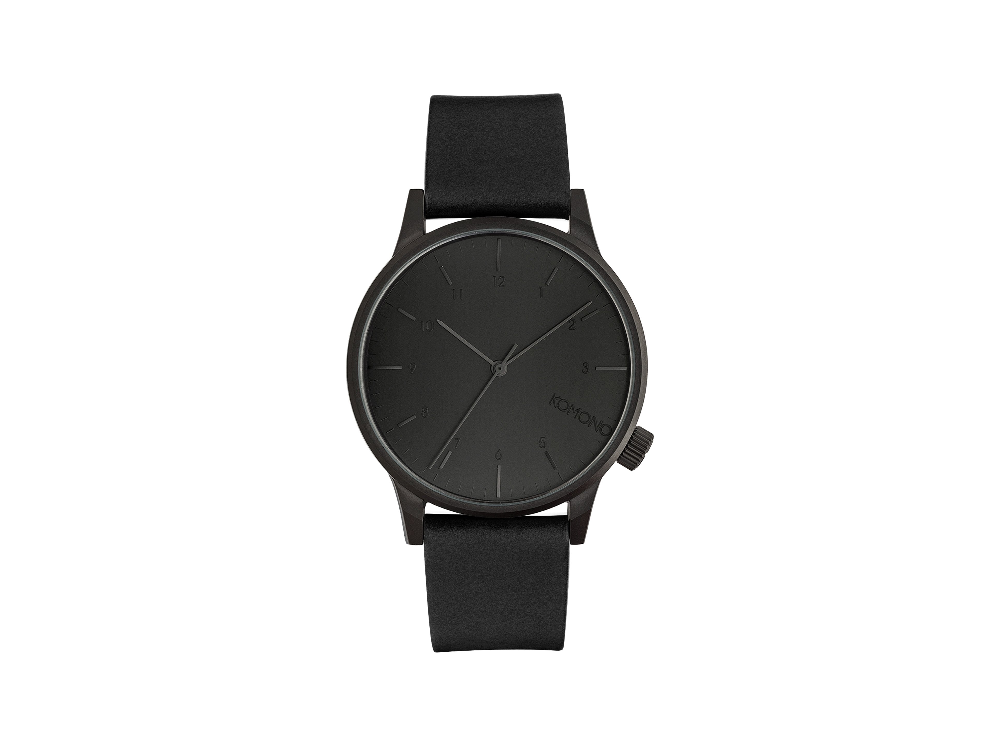 komono-winston-regal-montre-all-black image 1