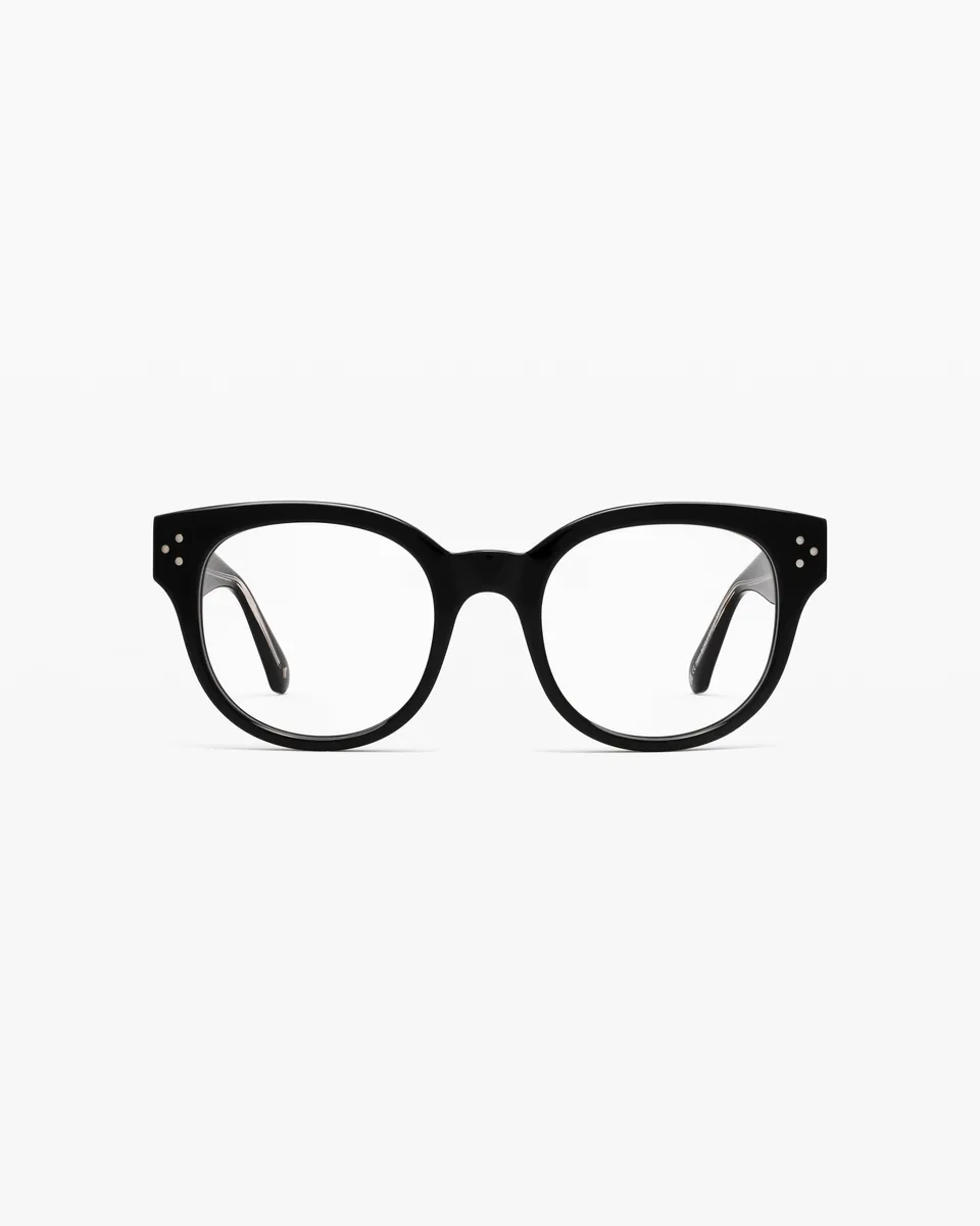 jimmy-fairly-la-aimee-lunettes-de-vue-rondes-papillon-noires-femme image 1