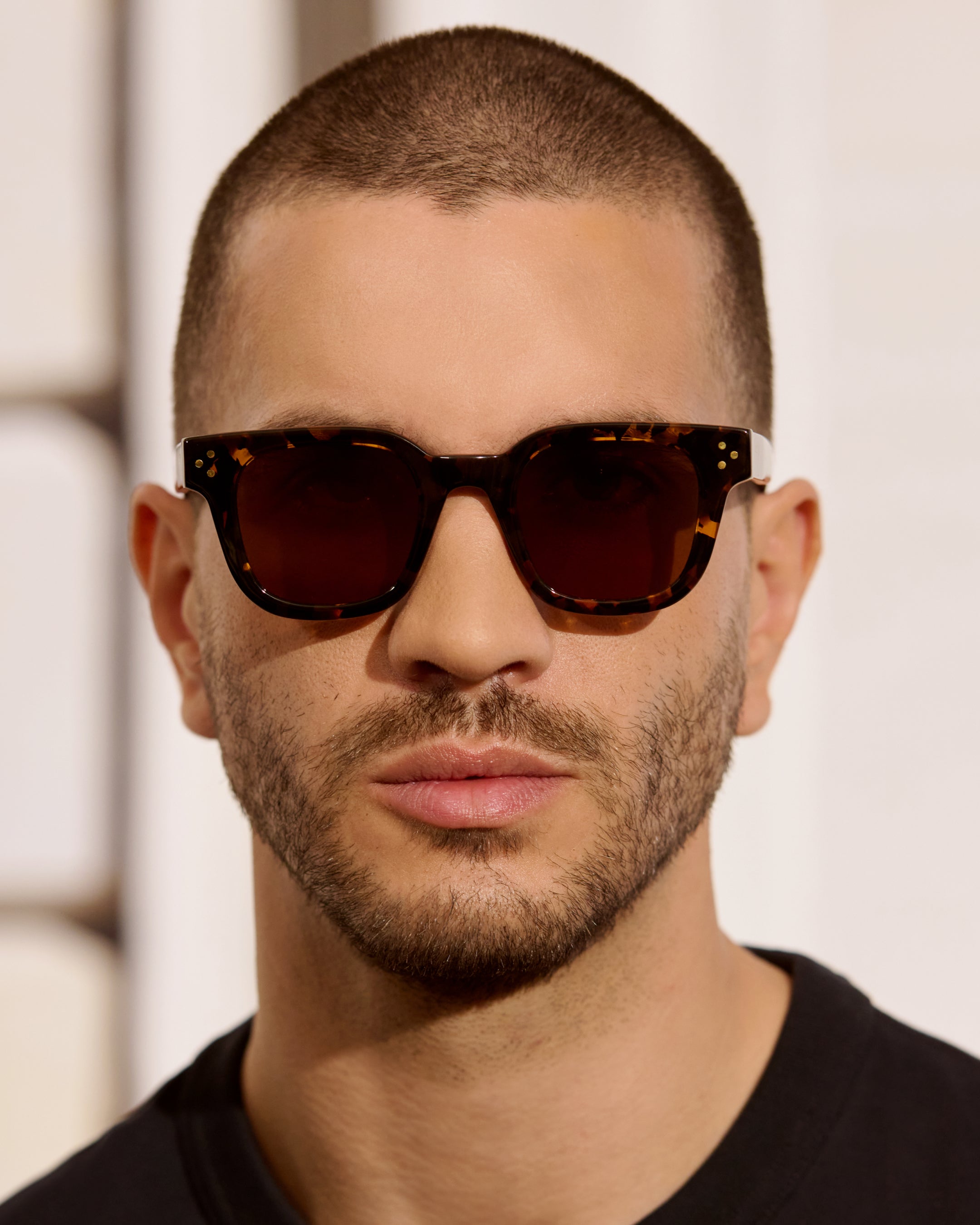 jimmy-fairly-la-chase-lunettes-de-soleil-rectangulaires-en-ac-tate-caille-fonc-h image 7