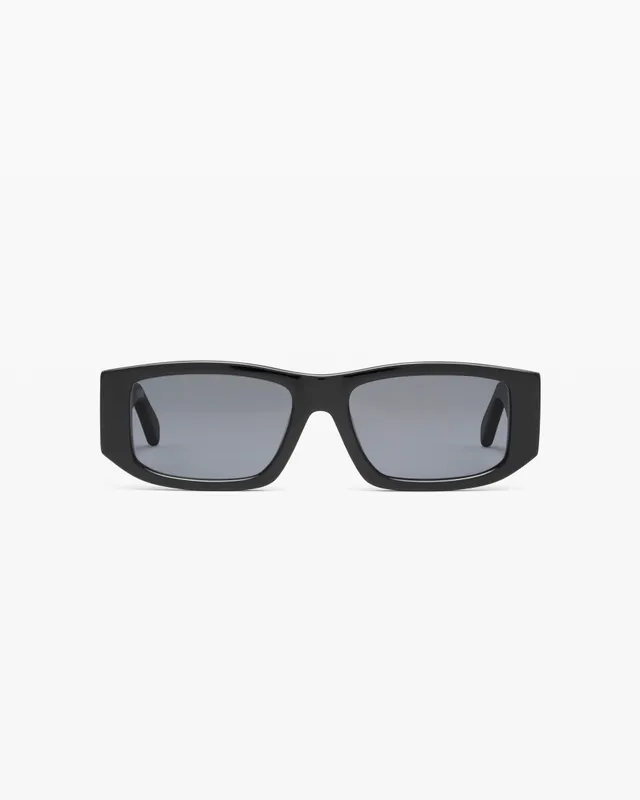jimmy-fairly-la-anna-lunettes-de-soleil-femme-noire-rectangulaire-oversize image 1