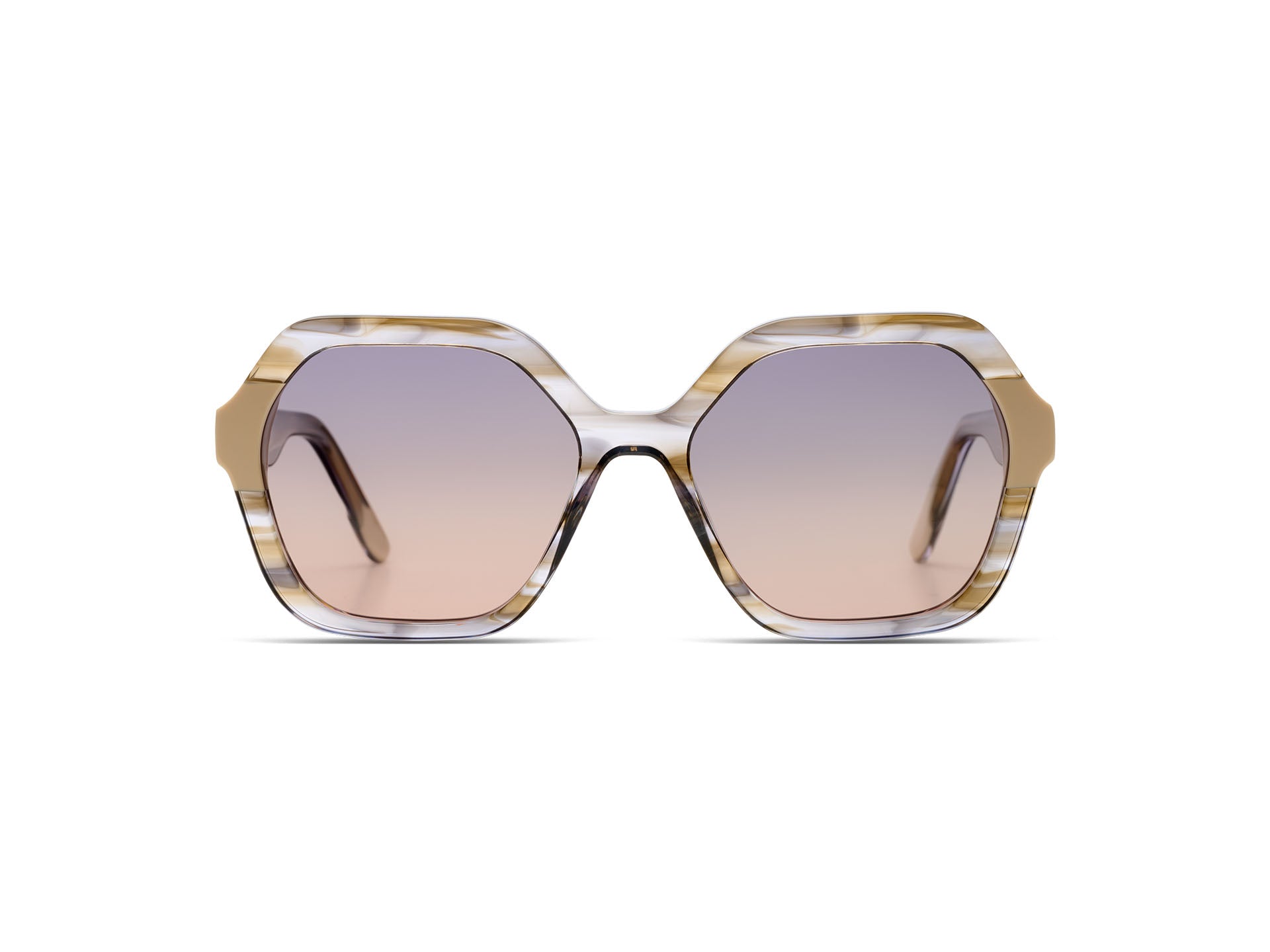 komono-iggy-white-creme-smoked-lunettes-de-soleil-octogonales-surdimensionn-es-v image 2