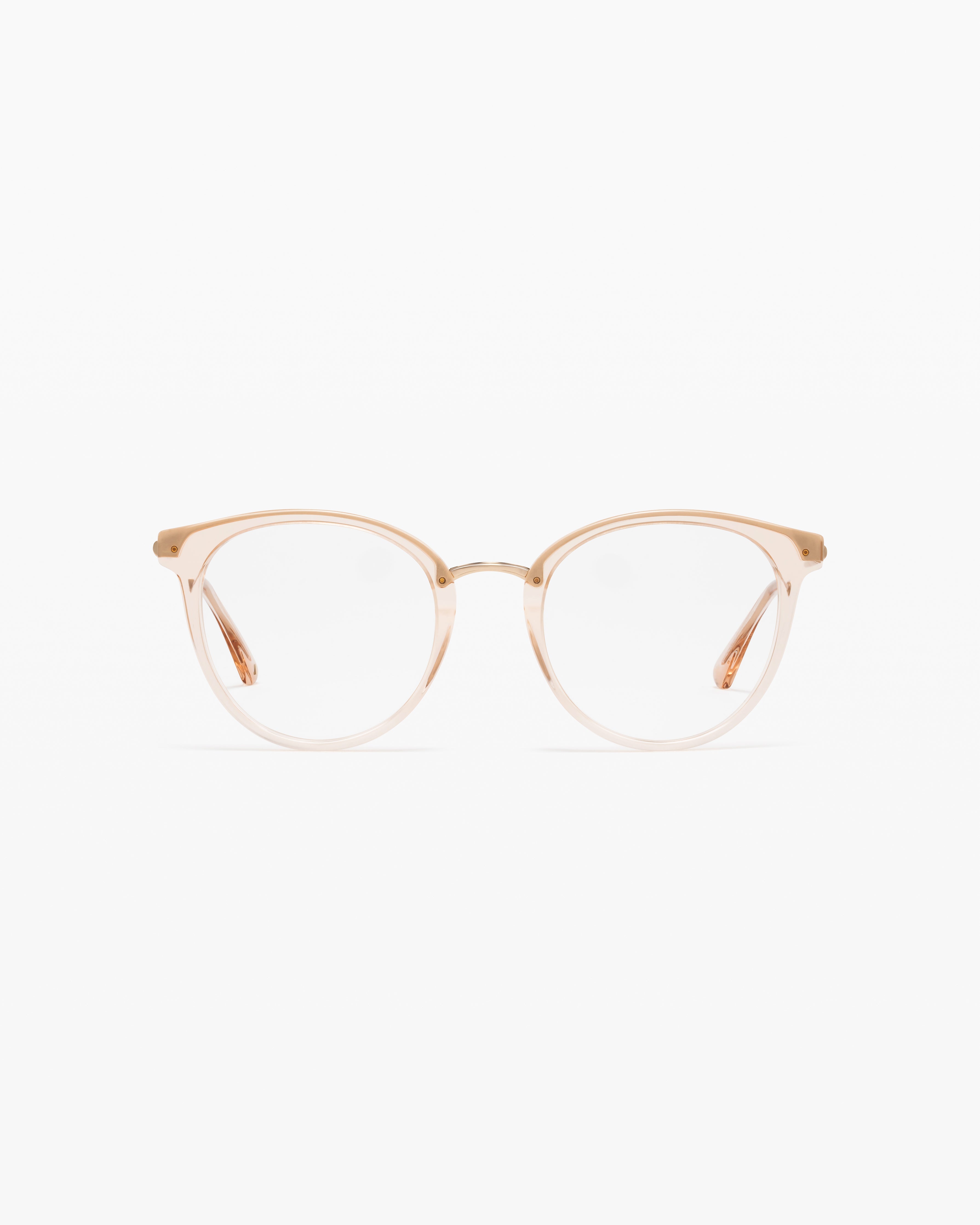 jimmy-fairly-la-peach-lunettes-de-vue-rondes-rose-ac-tate-et-inox image 1