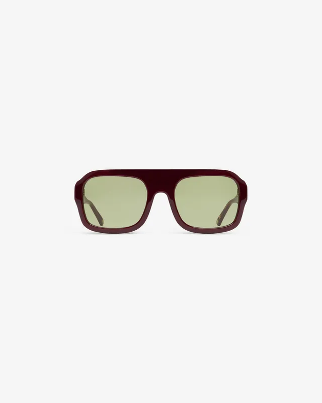 le-petit-lunetier-beaurivage-grenat-lunettes-de-soleil-oversize-ac-tate-bordeaux image 1