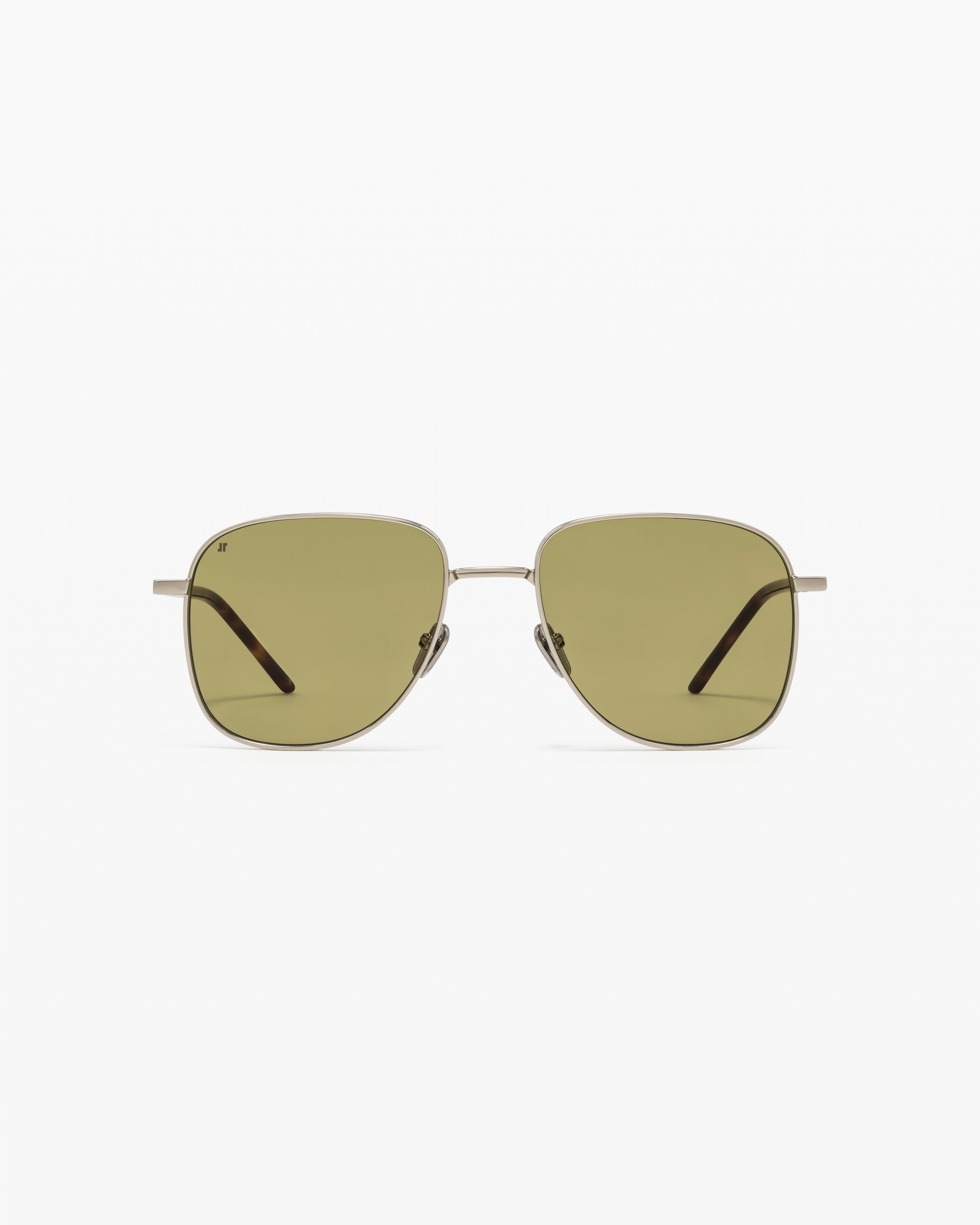 jimmy-fairly-la-leone-lunettes-de-soleil-pilote-m-tal-argent-verres-color-s image 1