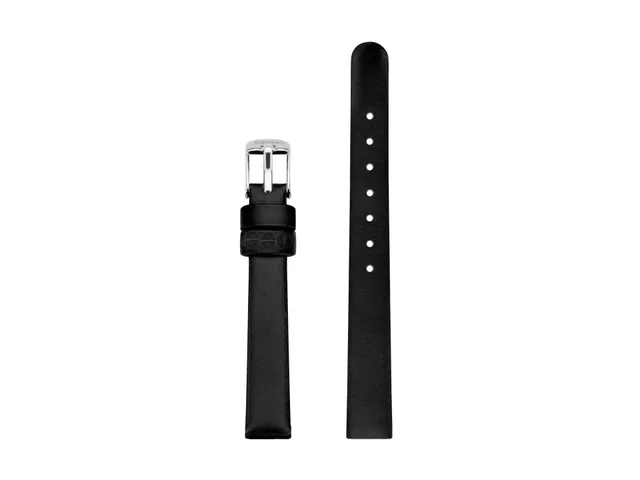 komono-strap-12-black-silver-bracelet-de-montre-interchangeable-en-cuir-italien image 1