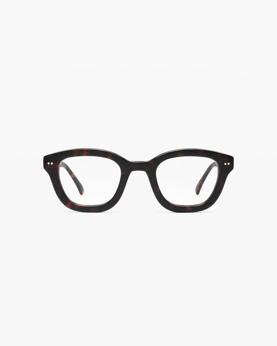 jimmy-fairly-la-samuel-lunettes-de-vue-carr-es-caille-fonc-e-made-in-france image 1