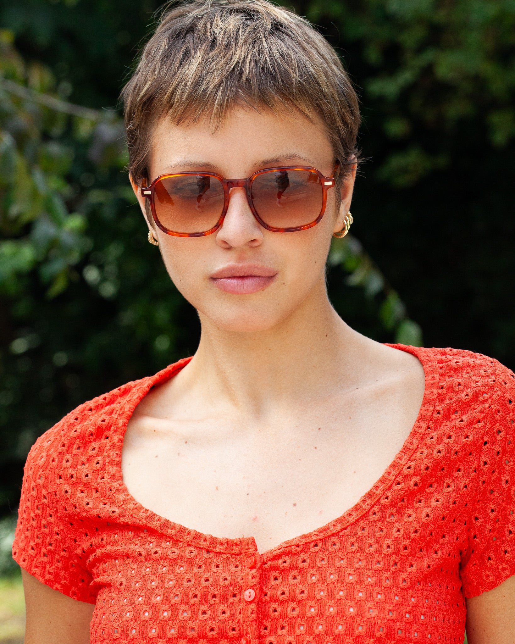 le-petit-lunetier-lupin-caille-clair-lunettes-de-soleil-rectangulaires-en-ac-tat image 3