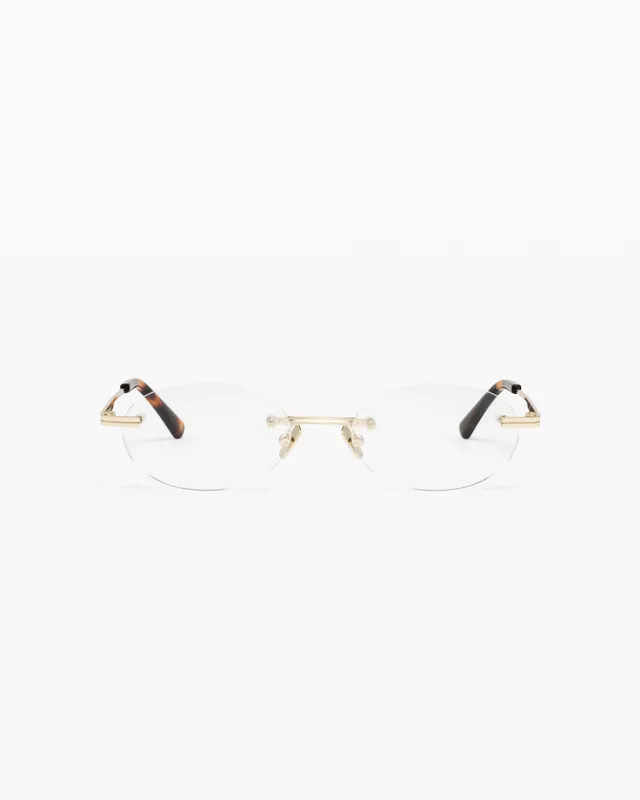 jimmy-fairly-la-hudson-lunettes-de-vue-ovales-m-tal-dor-medium image 1
