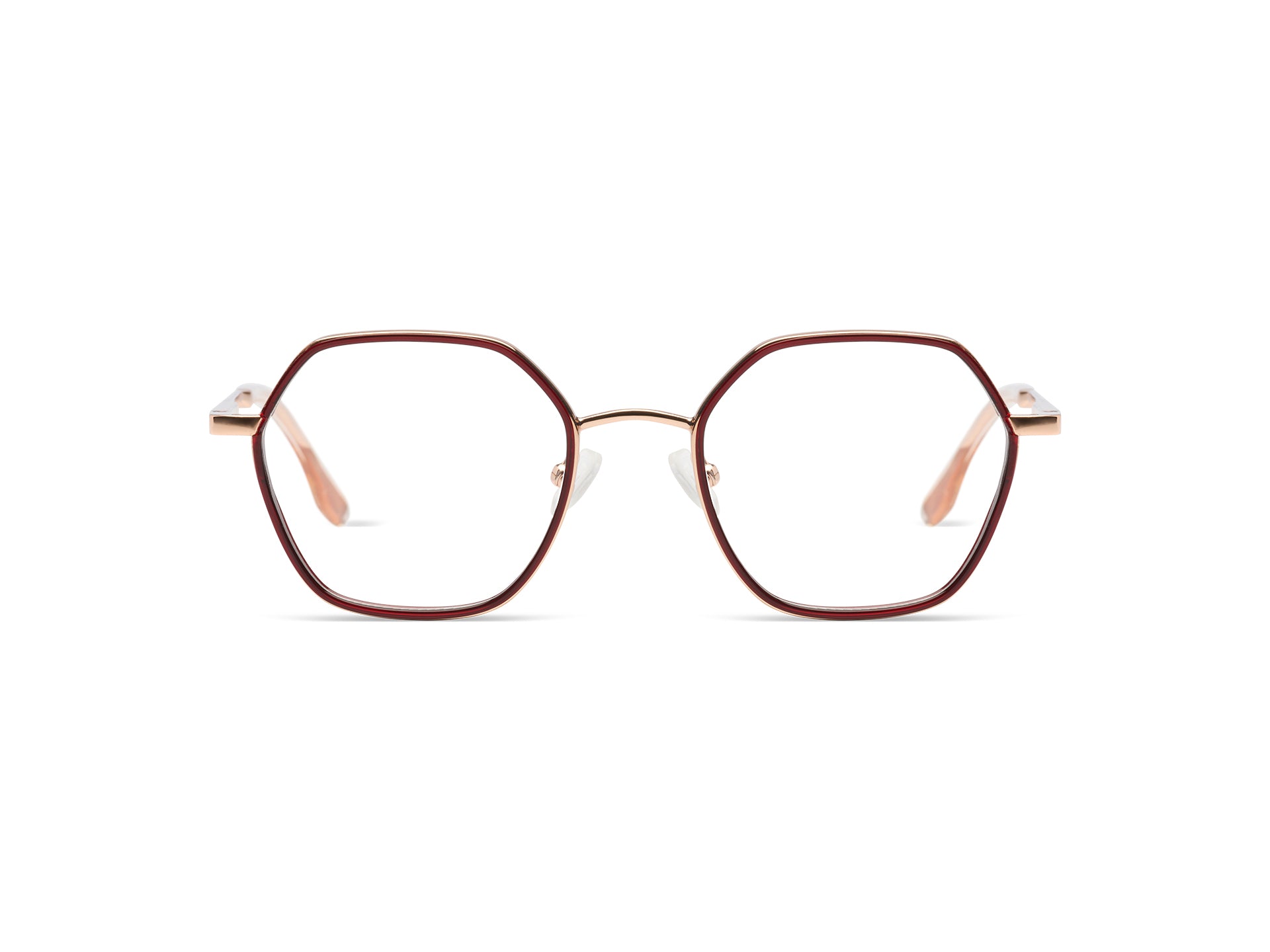 komono-nora-slims-burgundy-rose-gold image 1