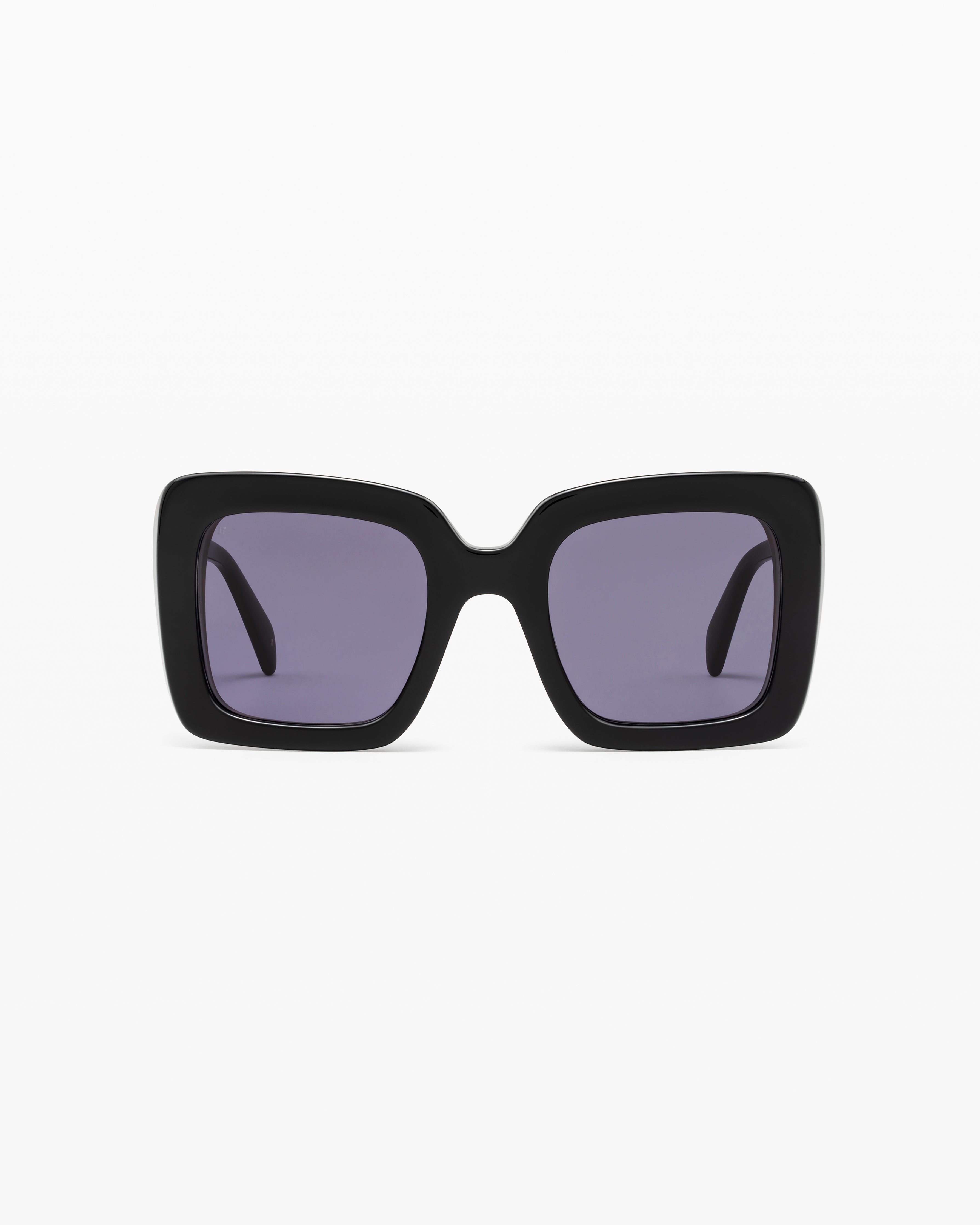 jimmy-fairly-la-bruma-lunettes-de-soleil-carr-es-oversize-noires-en-ac-tate-pour image 1