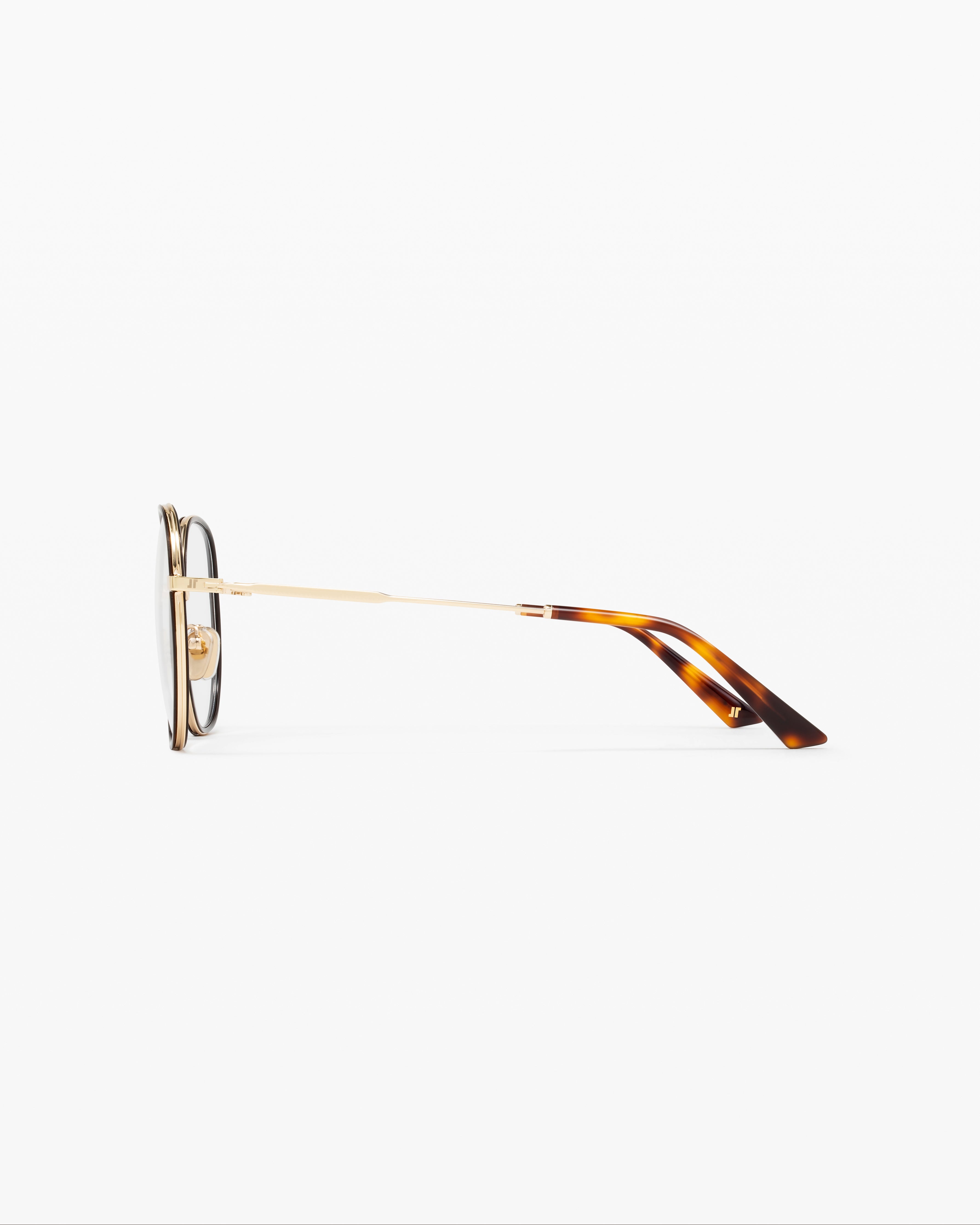 jimmy-fairly-la-lena-lunettes-de-vue-carr-es-en-ac-tate-et-acier-inoxydable-dor- image 2