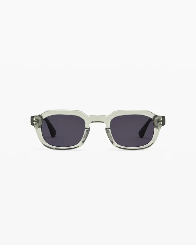 jimmy-fairly-la-tonka-lunettes-de-soleil-rectangulaires-vertes-homme image 1