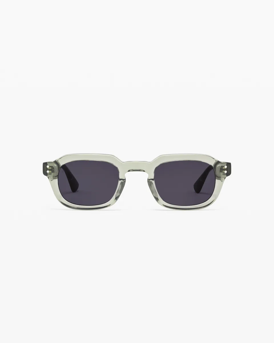 jimmy-fairly-la-tonka-lunettes-de-soleil-rectangulaires-vertes-homme image 1
