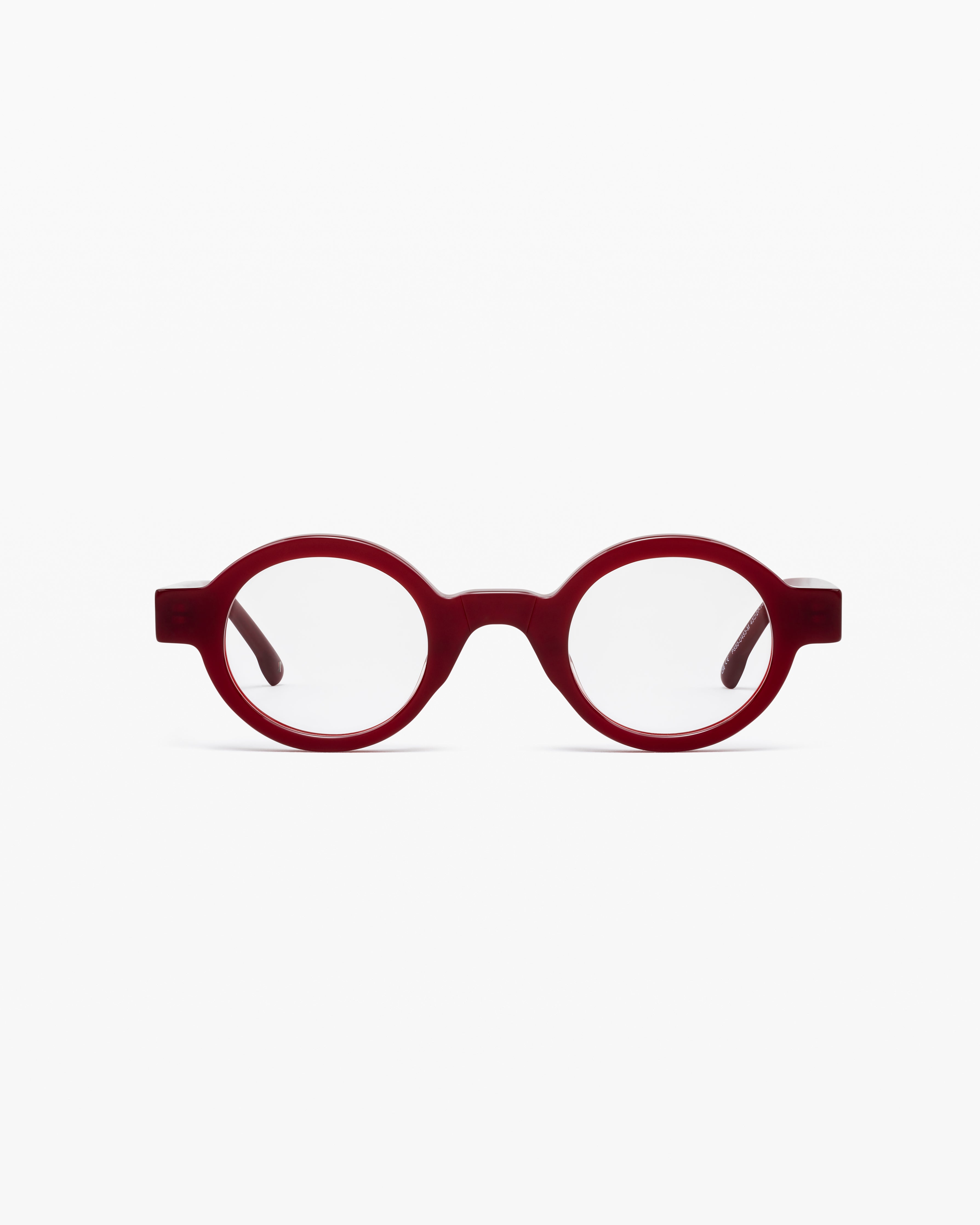 jimmy-fairly-la-camy-l-lunettes-de-vue-rondes-rouge-taille-l-homme image 1