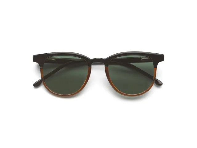 komono-francis-jr-bronze-black-lunettes-junior-carr-es-en-bio-nylon image 1