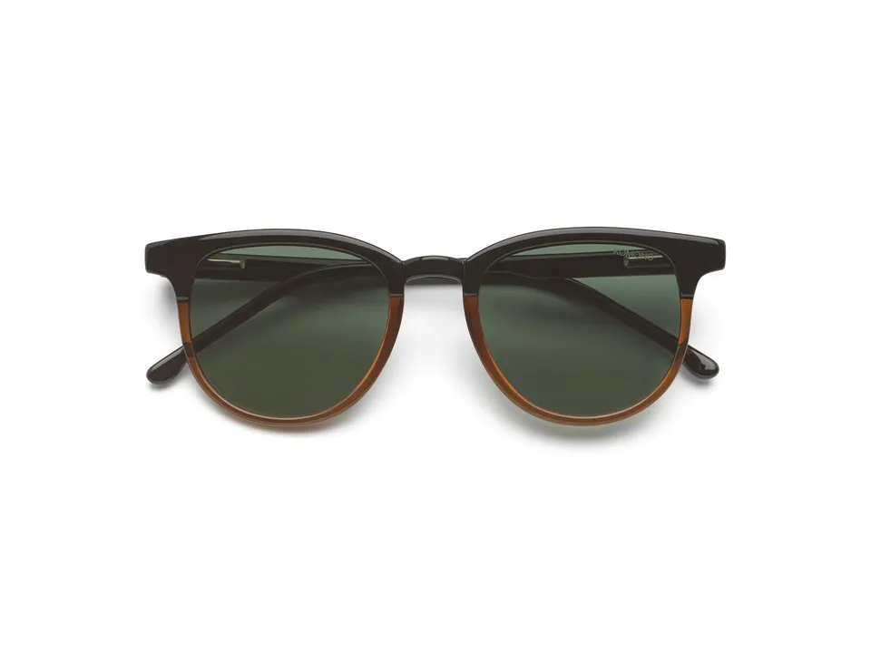 komono-francis-jr-bronze-black-lunettes-junior-carr-es-en-bio-nylon image 1