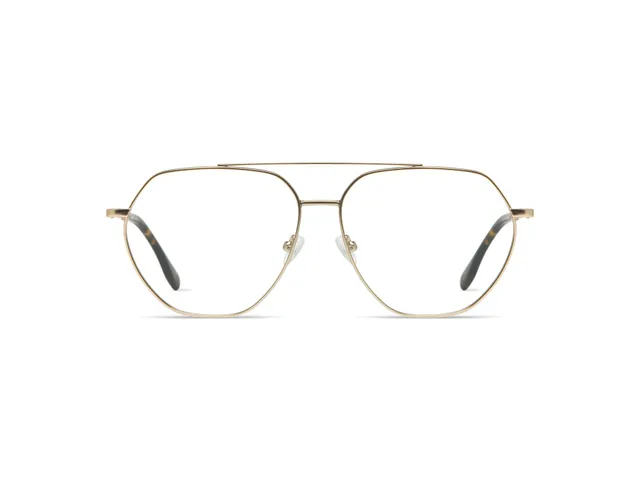 komono-marlowe-white-gold-matte-lunettes-de-vue-matty-finition-mate image 1