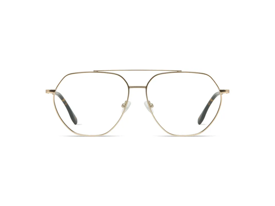 komono-marlowe-white-gold-matte-lunettes-de-vue-matty-finition-mate image 1