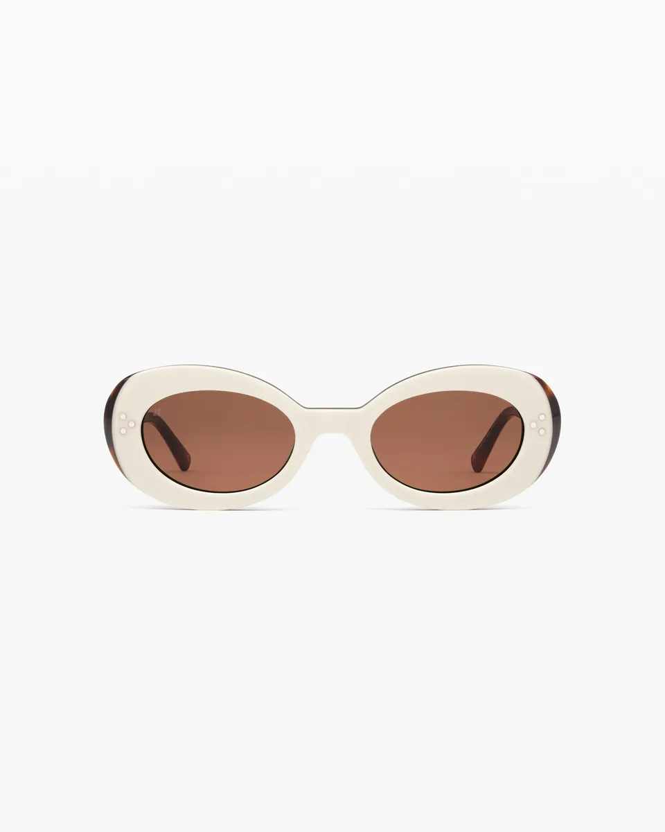 jimmy-fairly-la-berry-lunettes-de-soleil-ovales-en-ac-tate-cr-me-femme-taille-me image 1