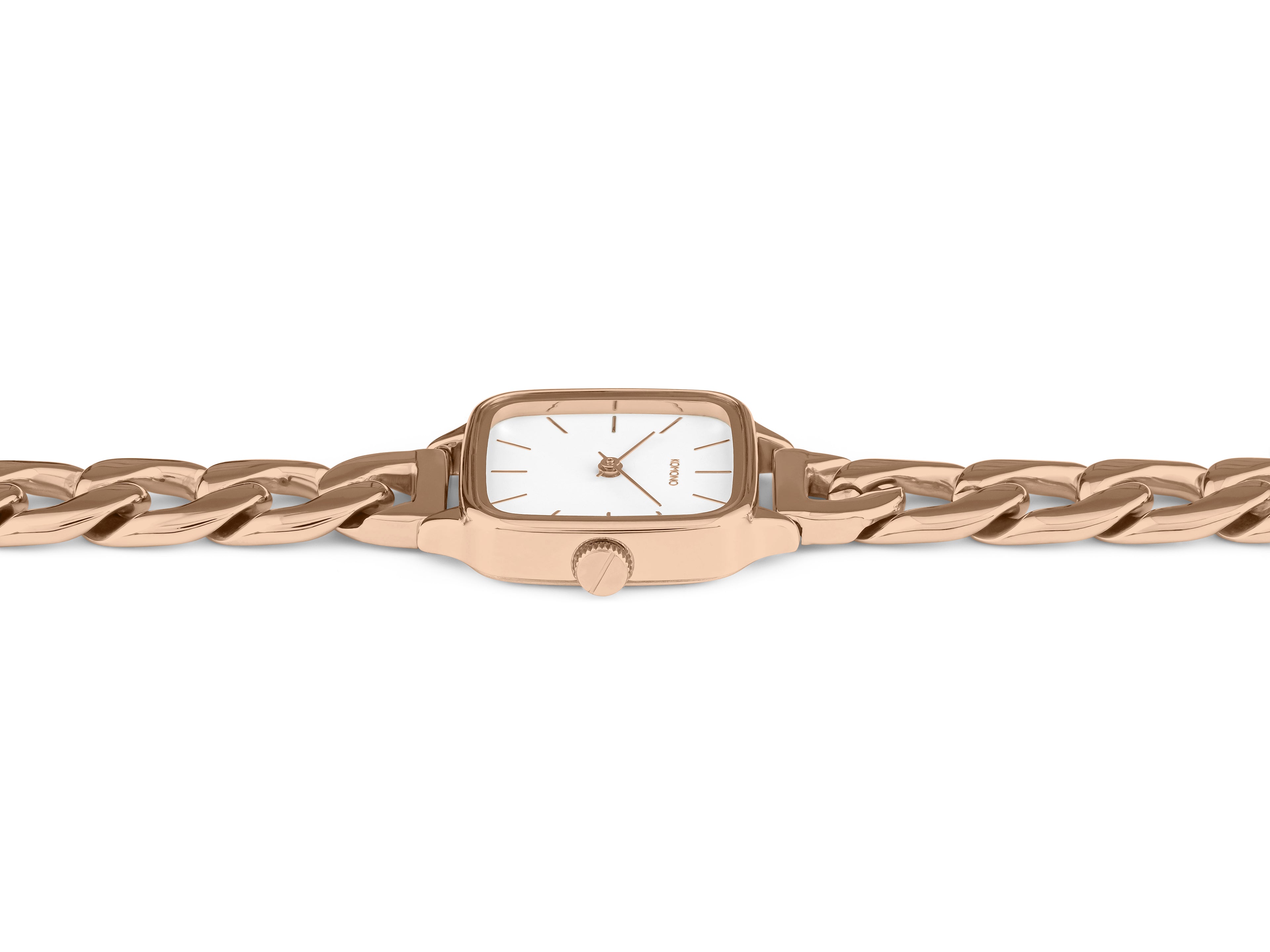 komono-kate-revolt-rose-gold-montre-acier-maille-c-ble image 2