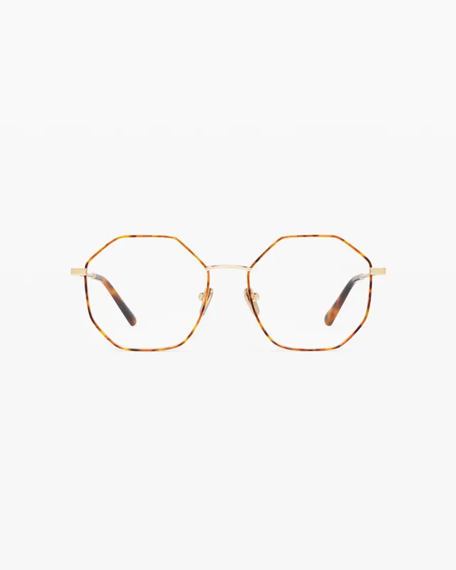 jimmy-fairly-la-jona-lunettes-de-vue-hexagonales-en-acier-inoxydable-caille-tail image 1