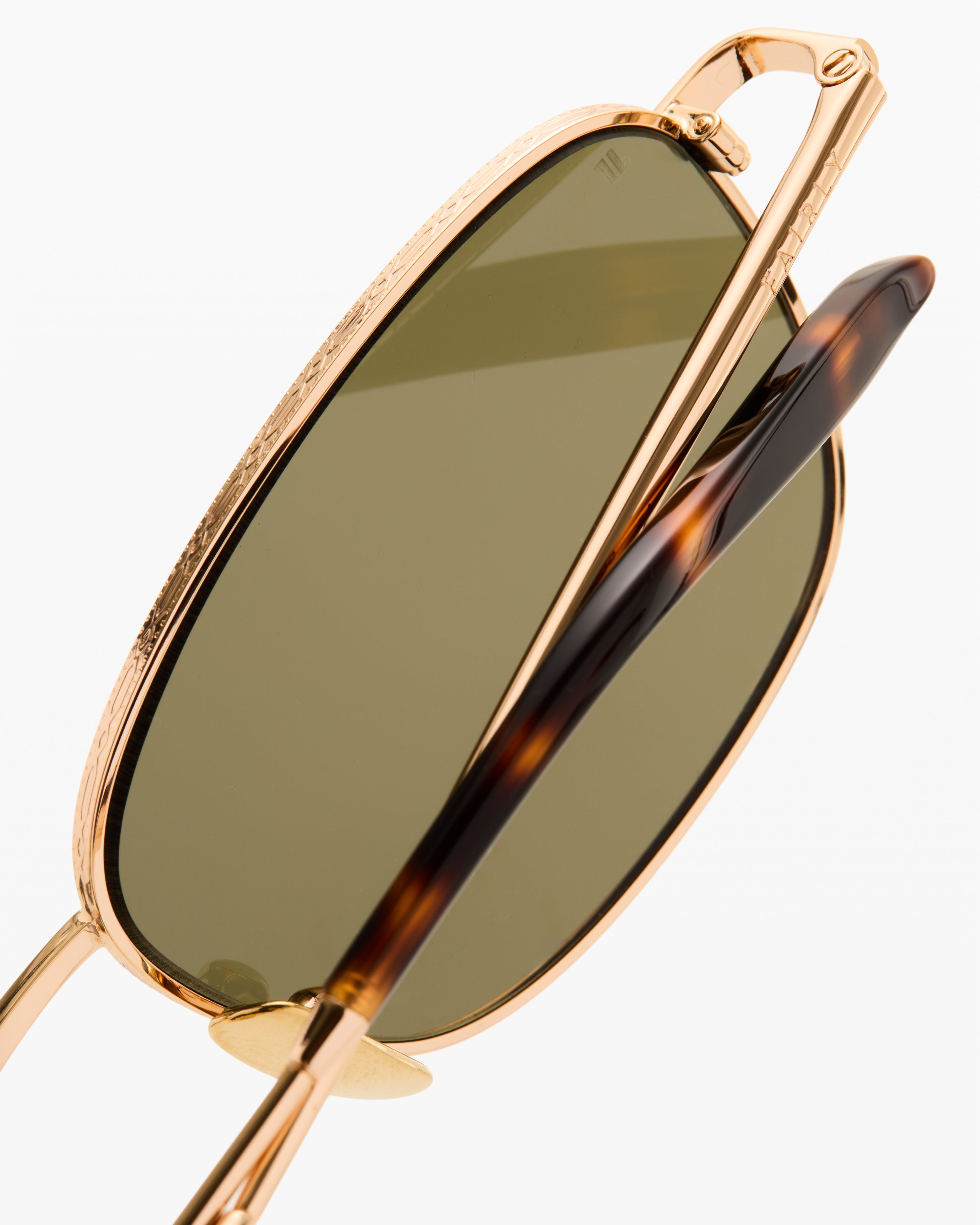 jimmy-fairly-la-freddy-lunettes-de-soleil-rectangulaires-m-tal-dor-homme image 5
