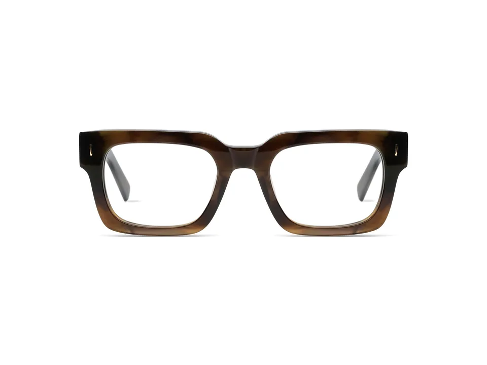 komono-flynn-shadowed-sequoia-lunettes-de-vue-rectangulaires-pour-homme image 1