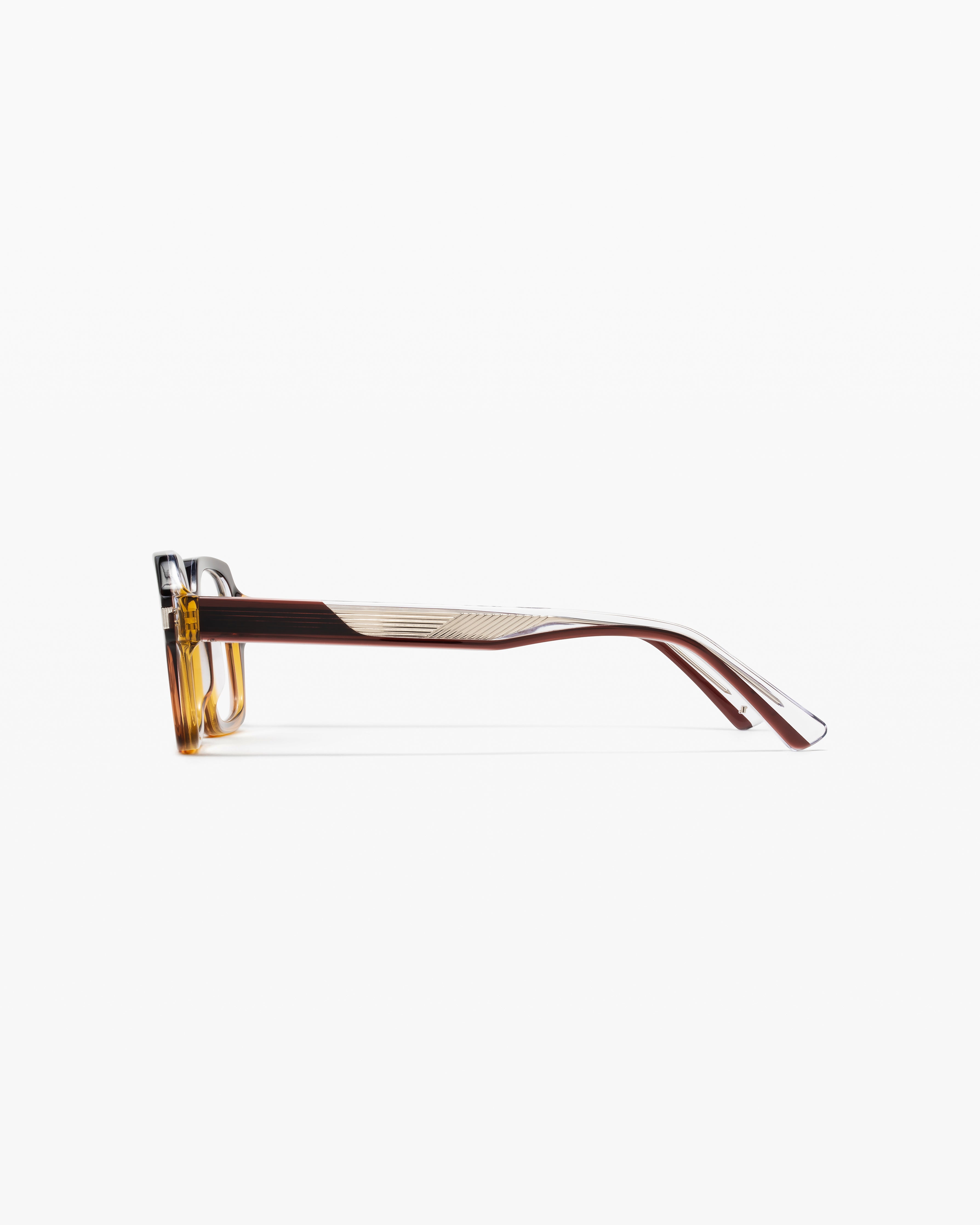 jimmy-fairly-la-coney-lunettes-de-vue-carr-es-en-ac-tate-marron-charni-re-5-poin image 2