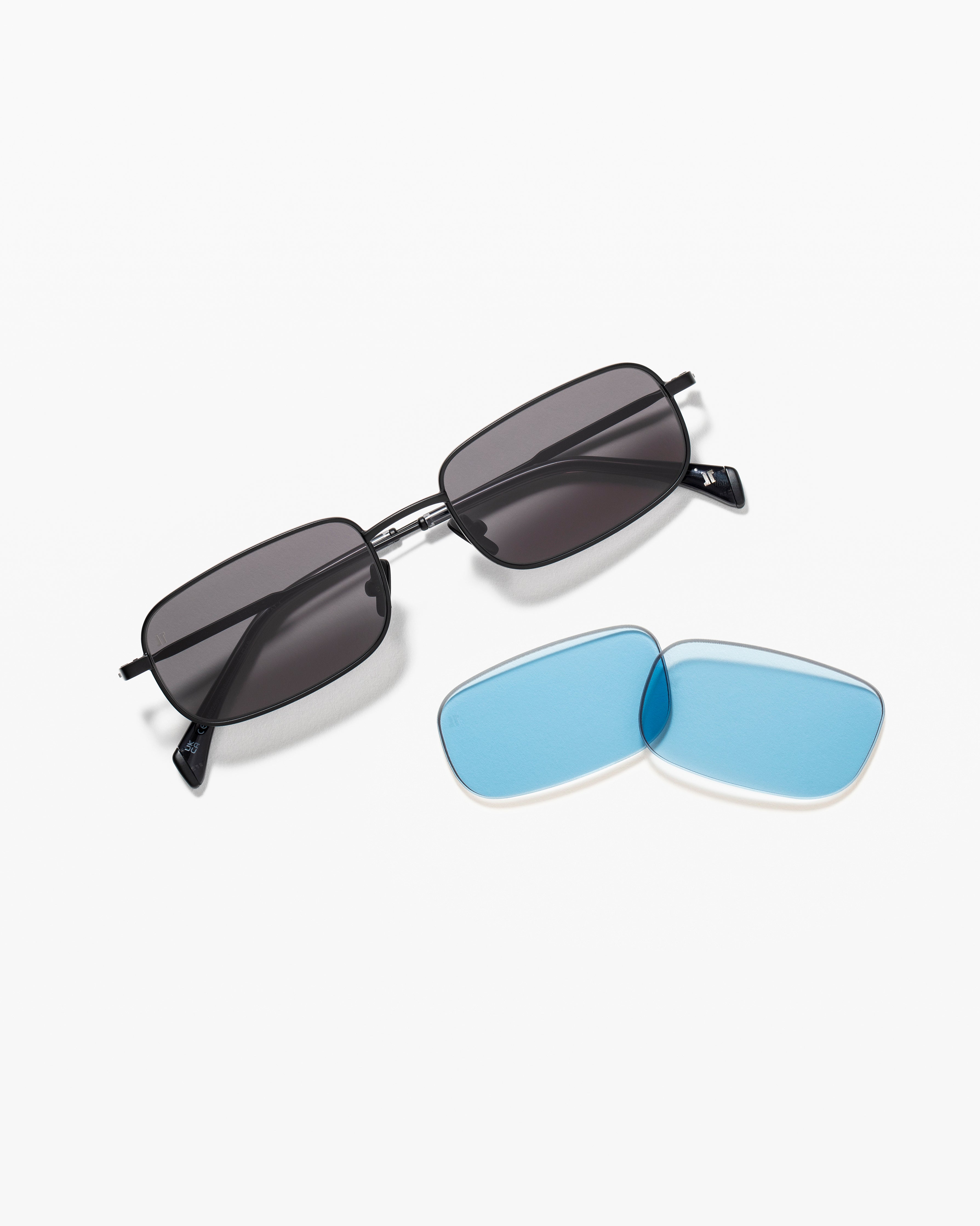 jimmy-fairly-studio-11-lunettes-de-soleil-rectangulaires-ac-tate-et-acier-inoxyd image 2