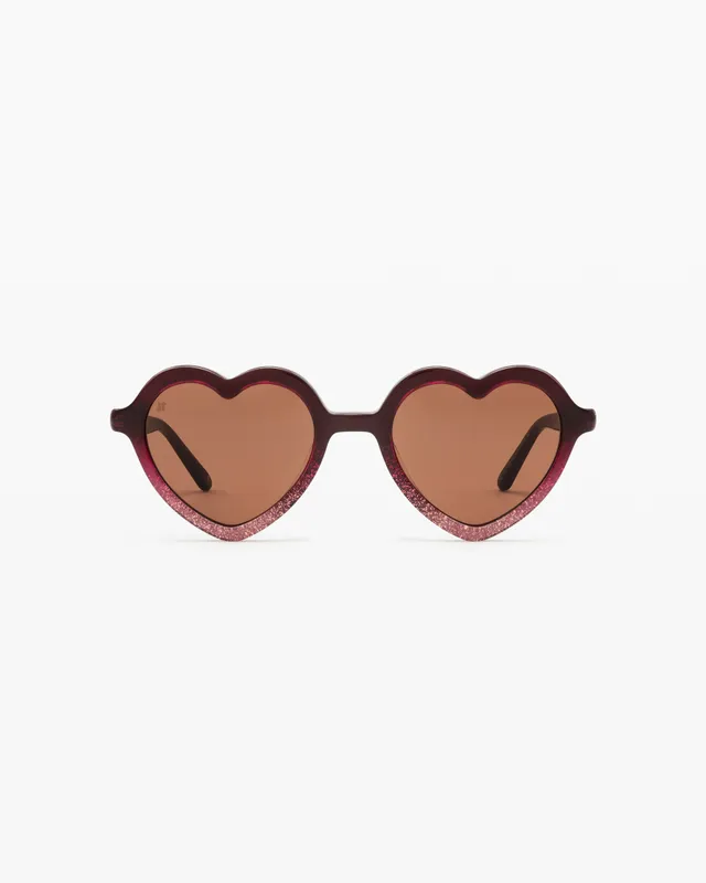 jimmy-fairly-la-mini-martha-s-lunettes-de-soleil-enfant-en-c-ur-roses image 1