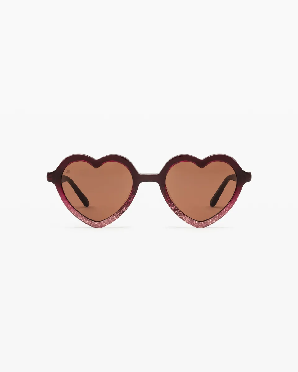 jimmy-fairly-la-mini-martha-s-lunettes-de-soleil-enfant-en-c-ur-roses image 1