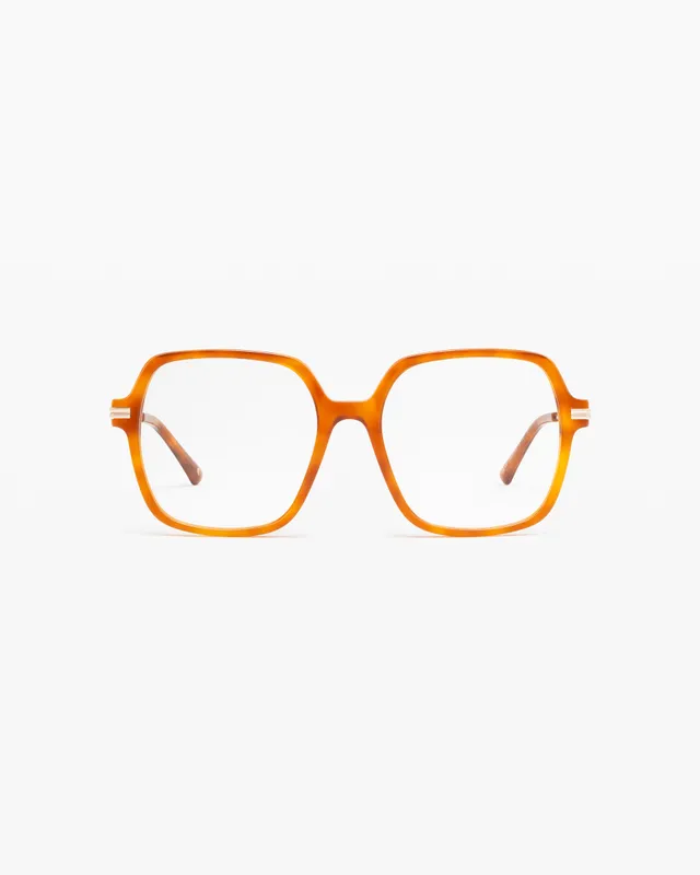 jimmy-fairly-la-bea-lunettes-de-vue-carr-es-oversize-en-ac-tate-et-acier-inoxyda image 1
