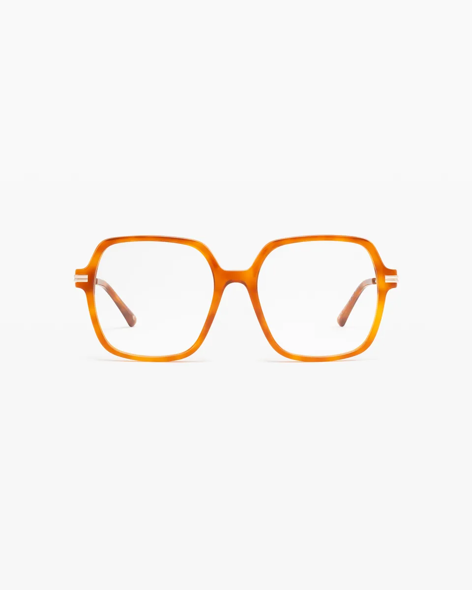 jimmy-fairly-la-bea-lunettes-de-vue-carr-es-oversize-en-ac-tate-et-acier-inoxyda image 1