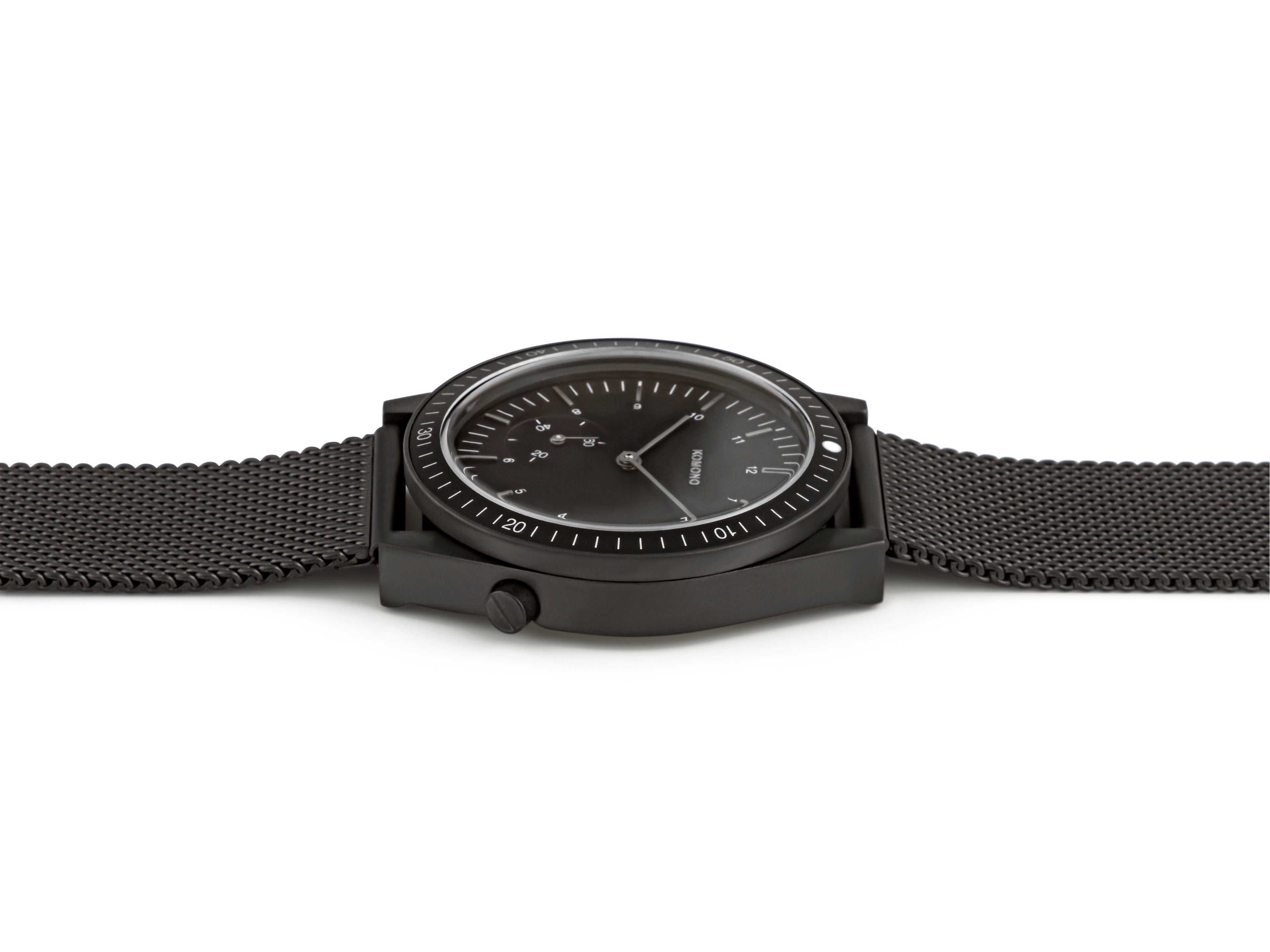 komono-ray-legacy-mesh-black-montre-de-plong-e image 2