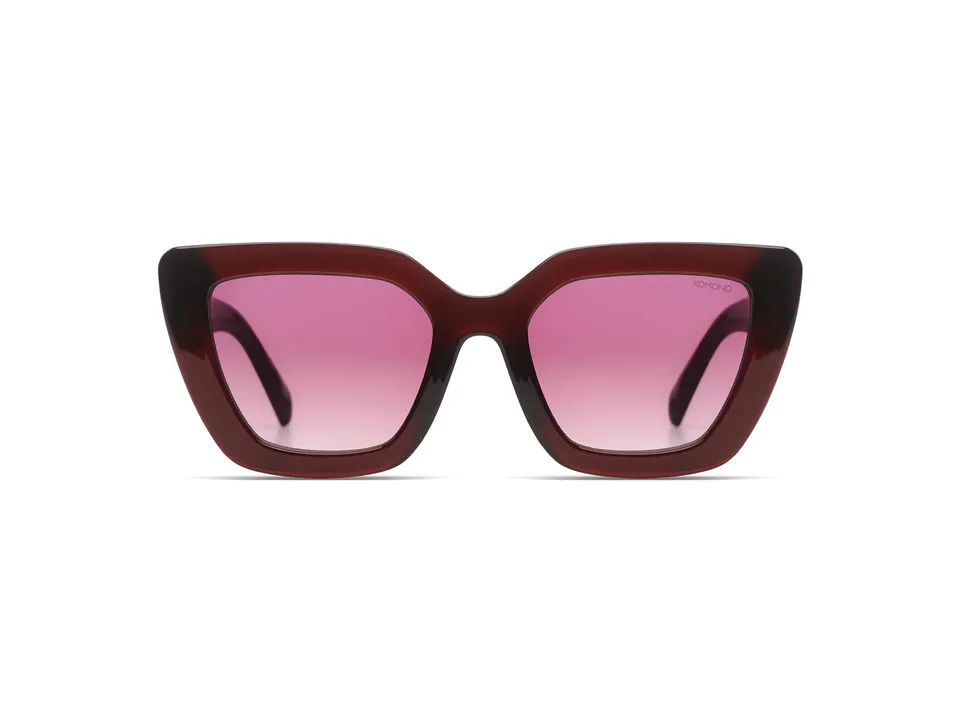 komono-serena-ruby-lunettes-de-soleil-il-de-chat-rouges-audacieuses image 1