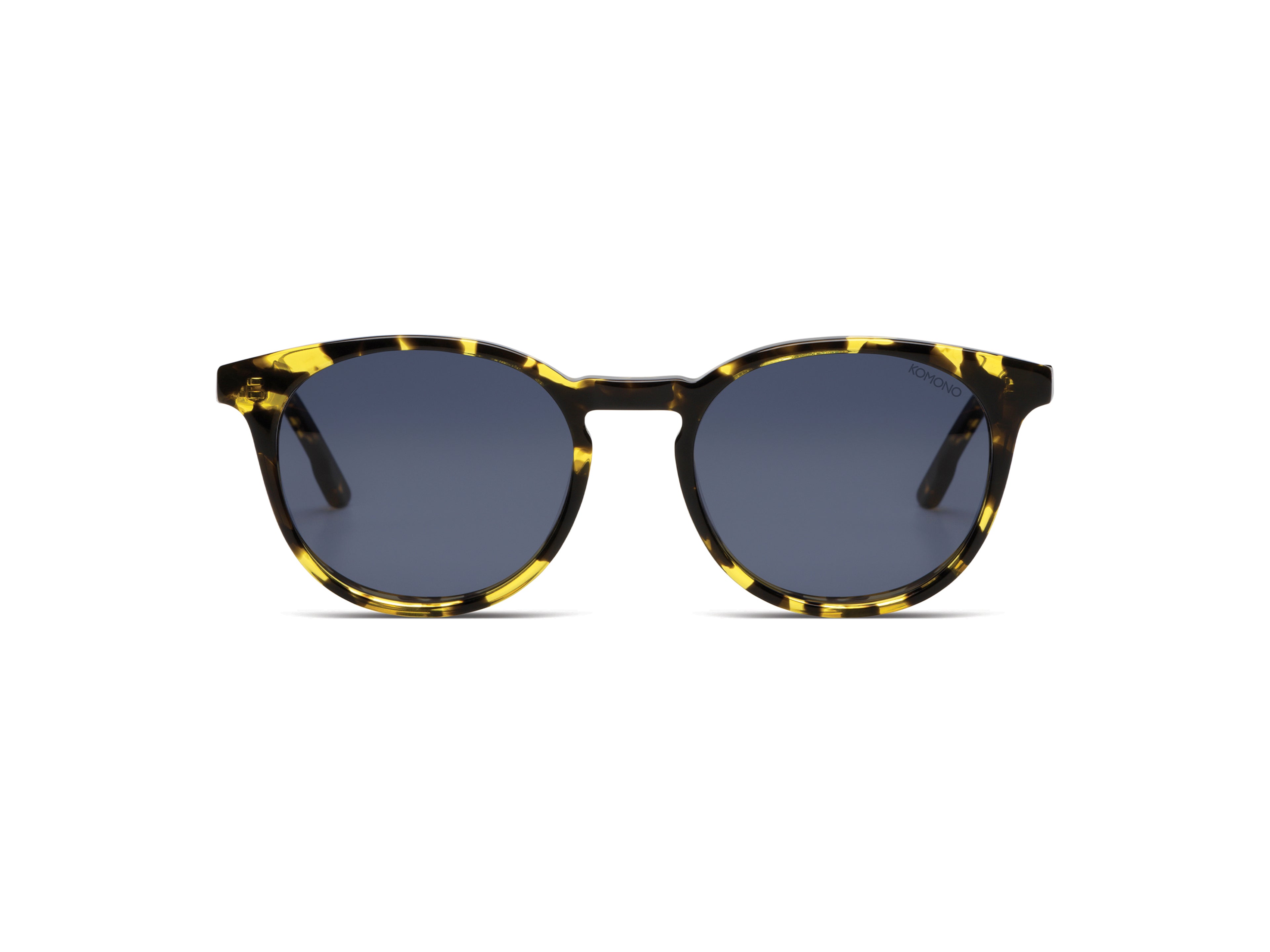 komono-hudson-tiger-lunettes-de-soleil-rondes-en-eco-ace9tate image 1