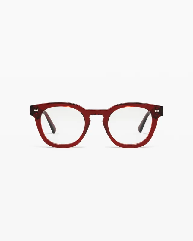 jimmy-fairly-la-mina-lunettes-de-vue-carr-es-medium-rouges-femme image 1