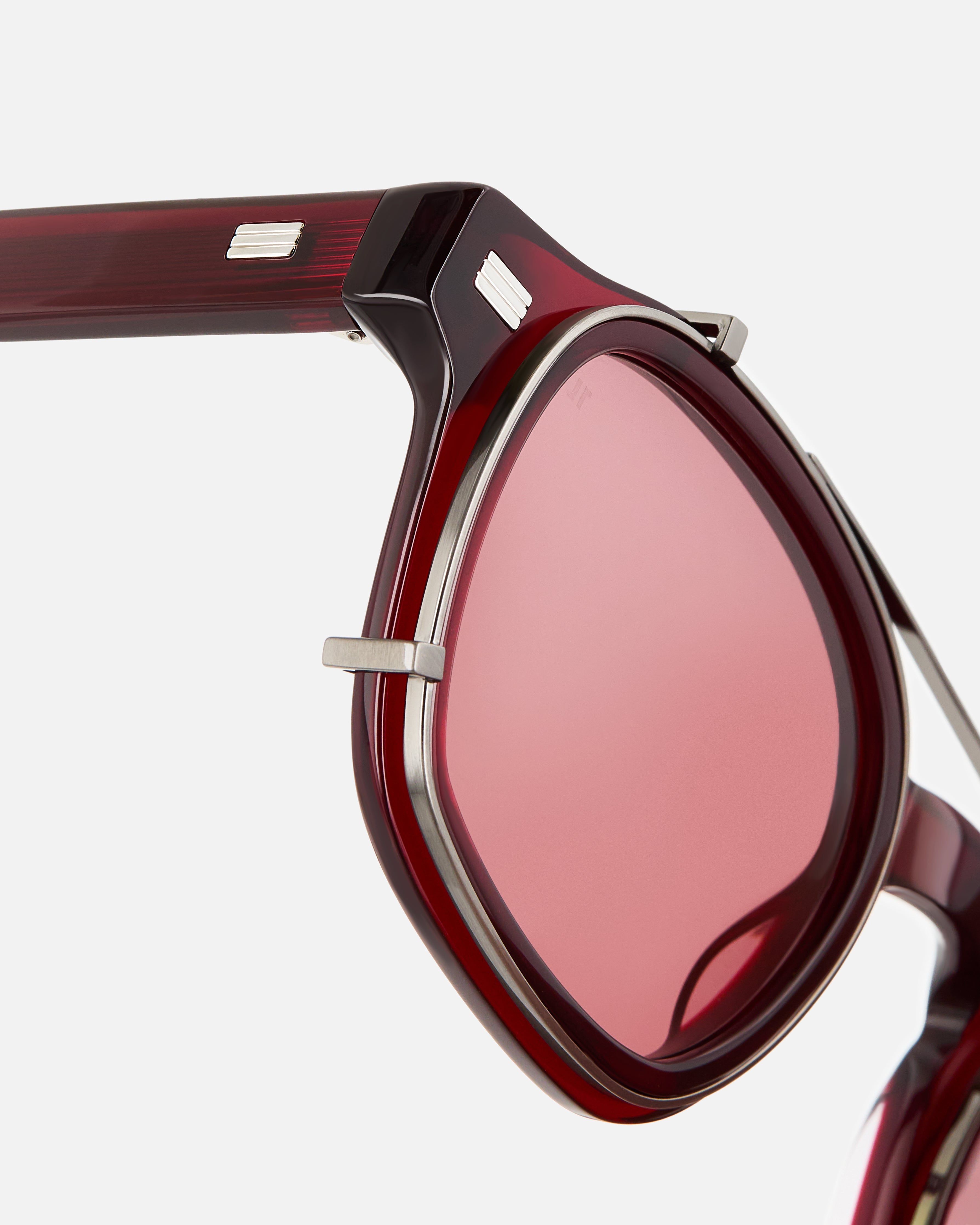 jimmy-fairly-la-rise-lunettes-de-soleil-carr-es-rouges-titane-visage-fin image 6