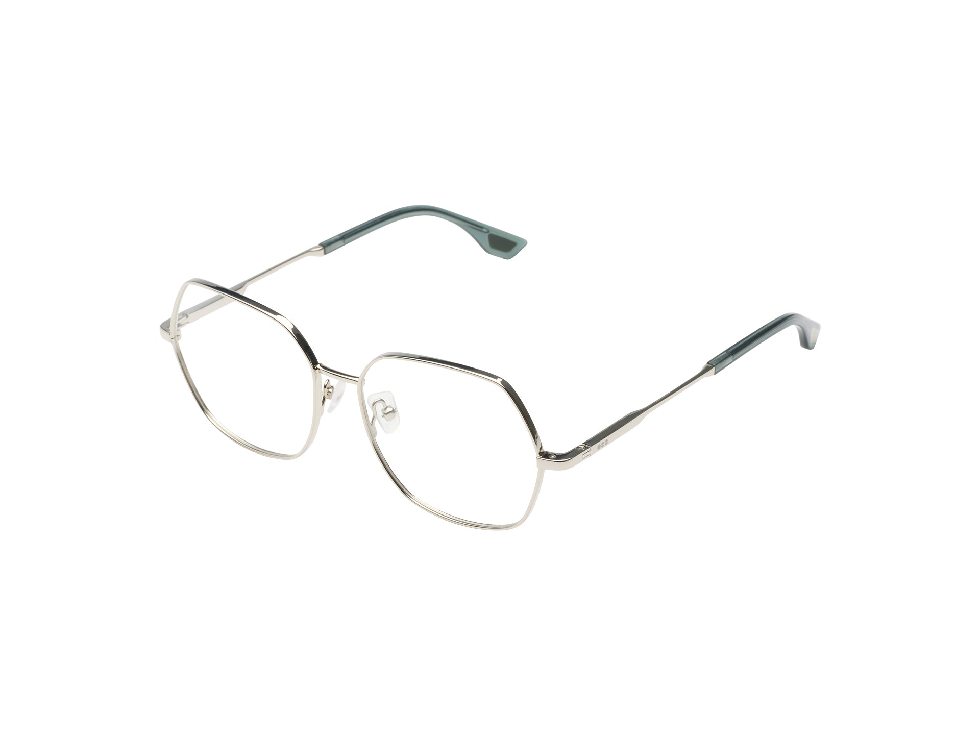 komono-ella-silver-emerald-monture-de-lunettes-de-vue image 2